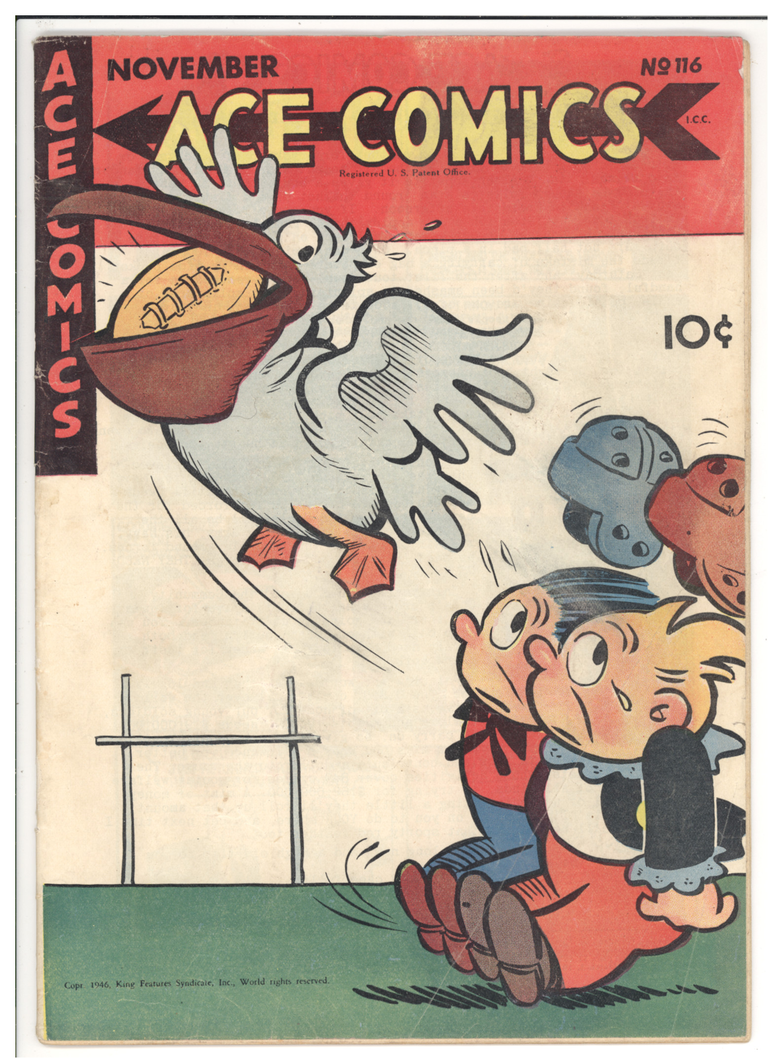 Ace Comics #116 front