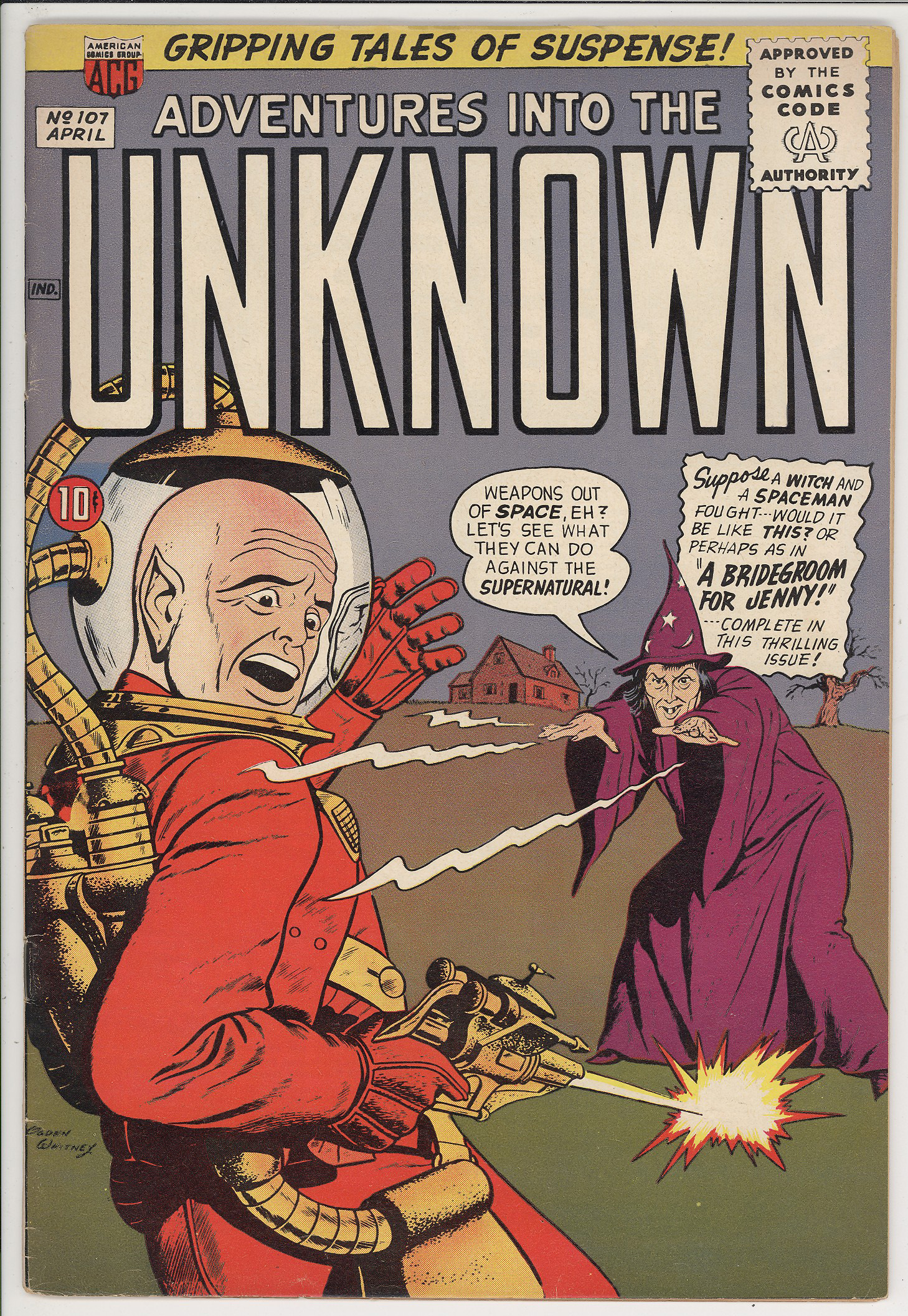 Adventures Into The Unknown #107