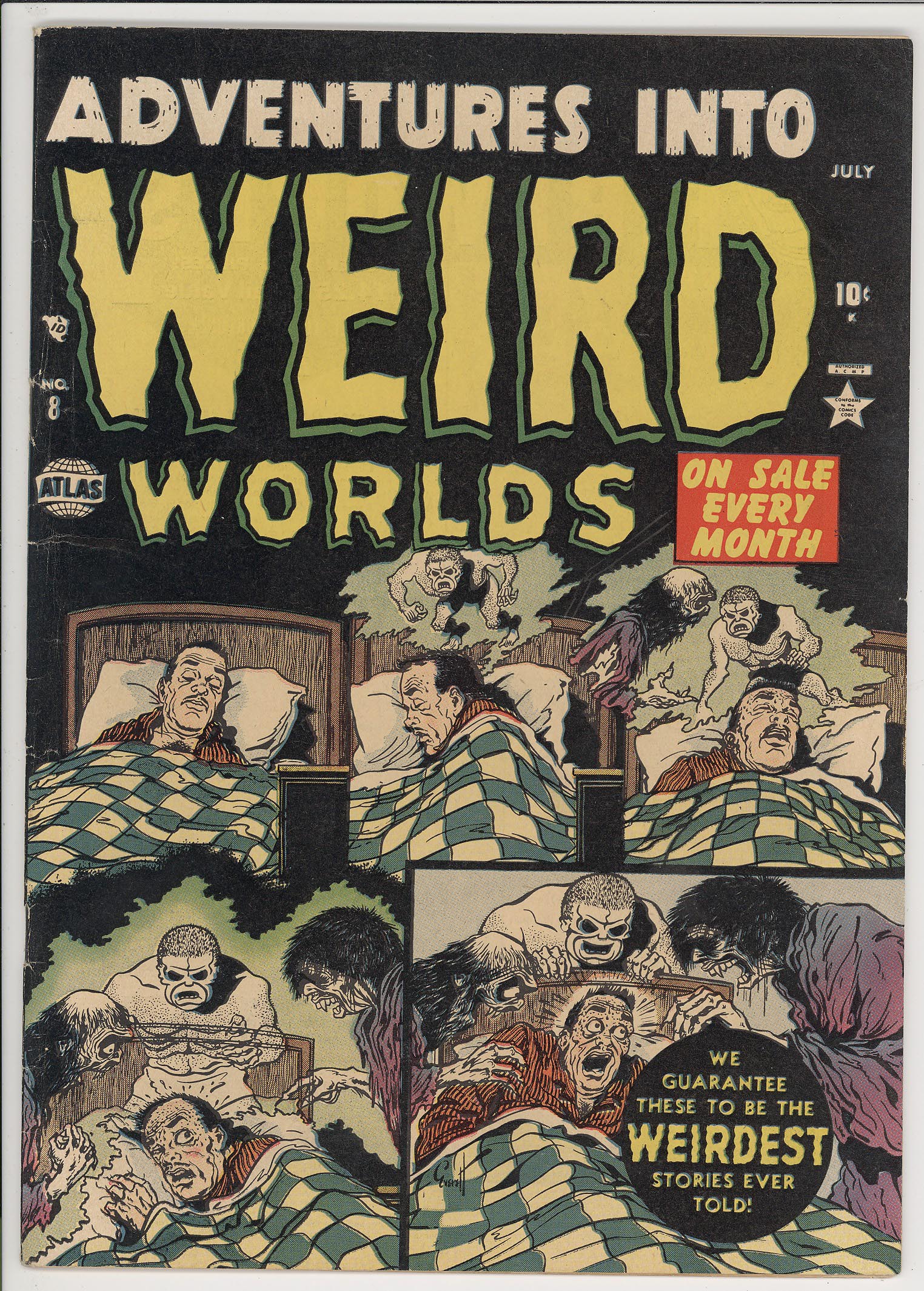 Adventures Into Weird Worlds #8 Adventures Into Weird Worlds #8