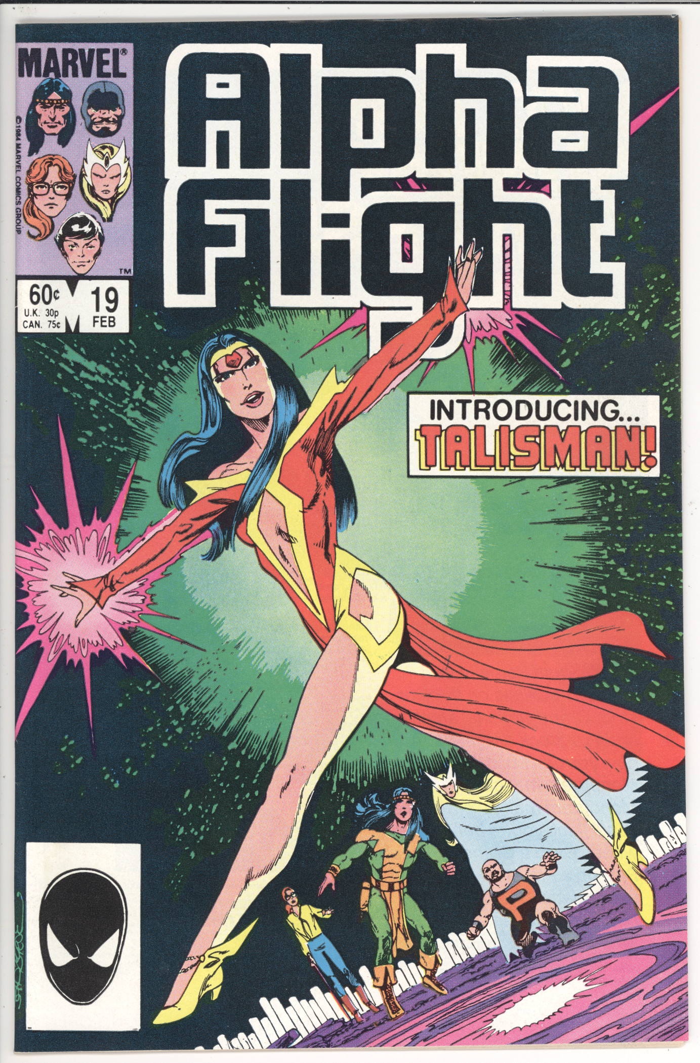 Alpha Flight #19 front