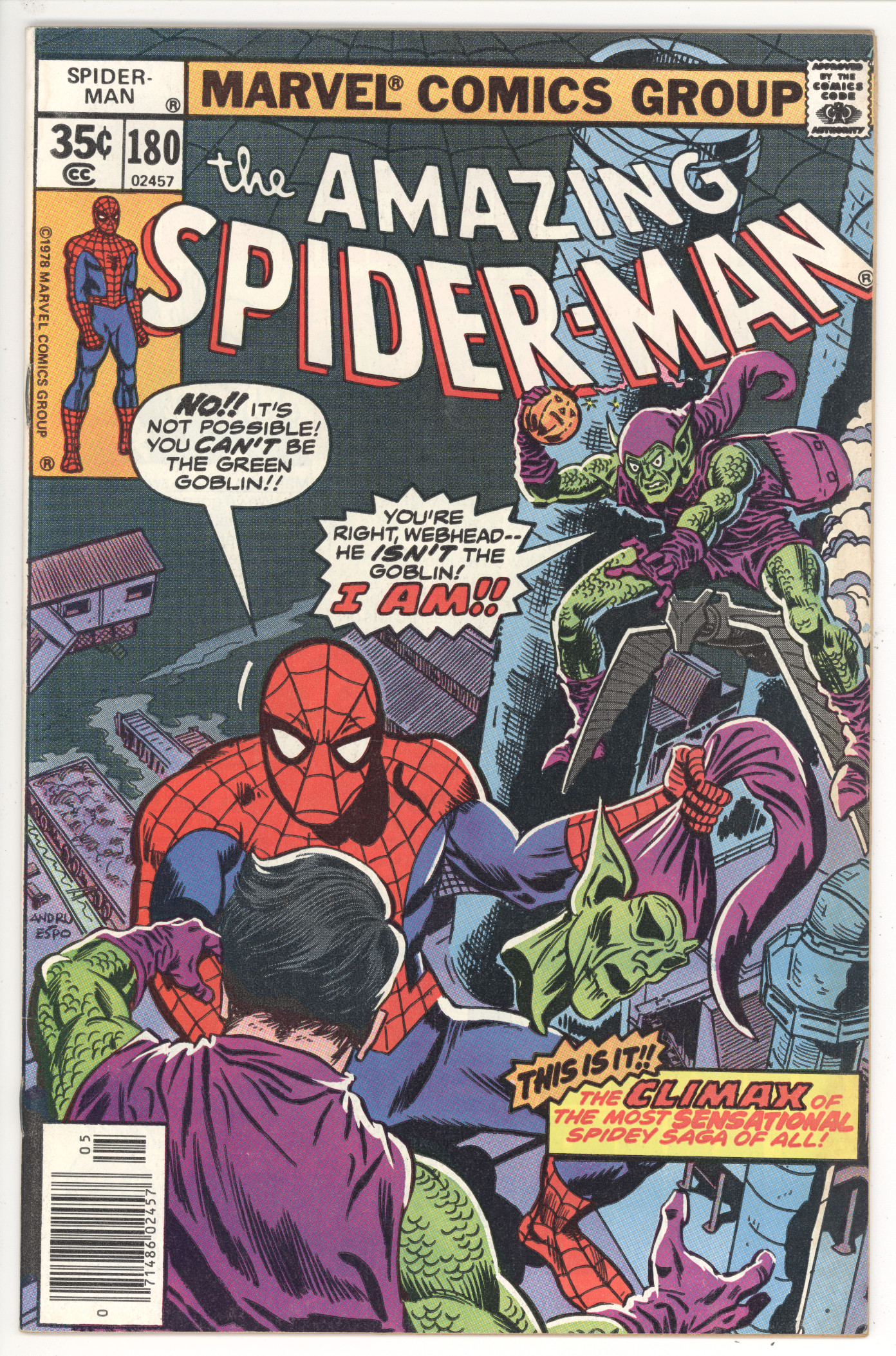Amazing Spider-Man #180