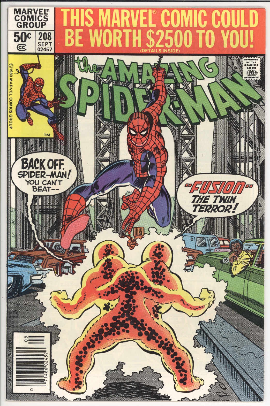 Amazing Spider-Man #208 front