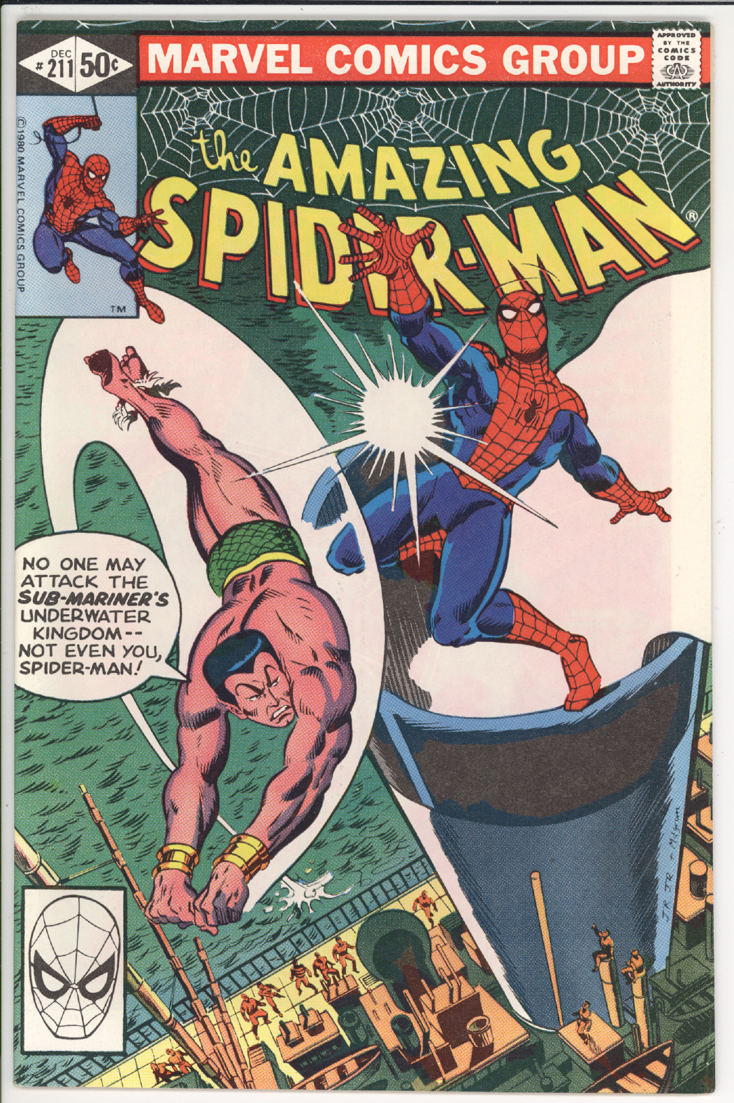 Amazing Spider-Man #211 front