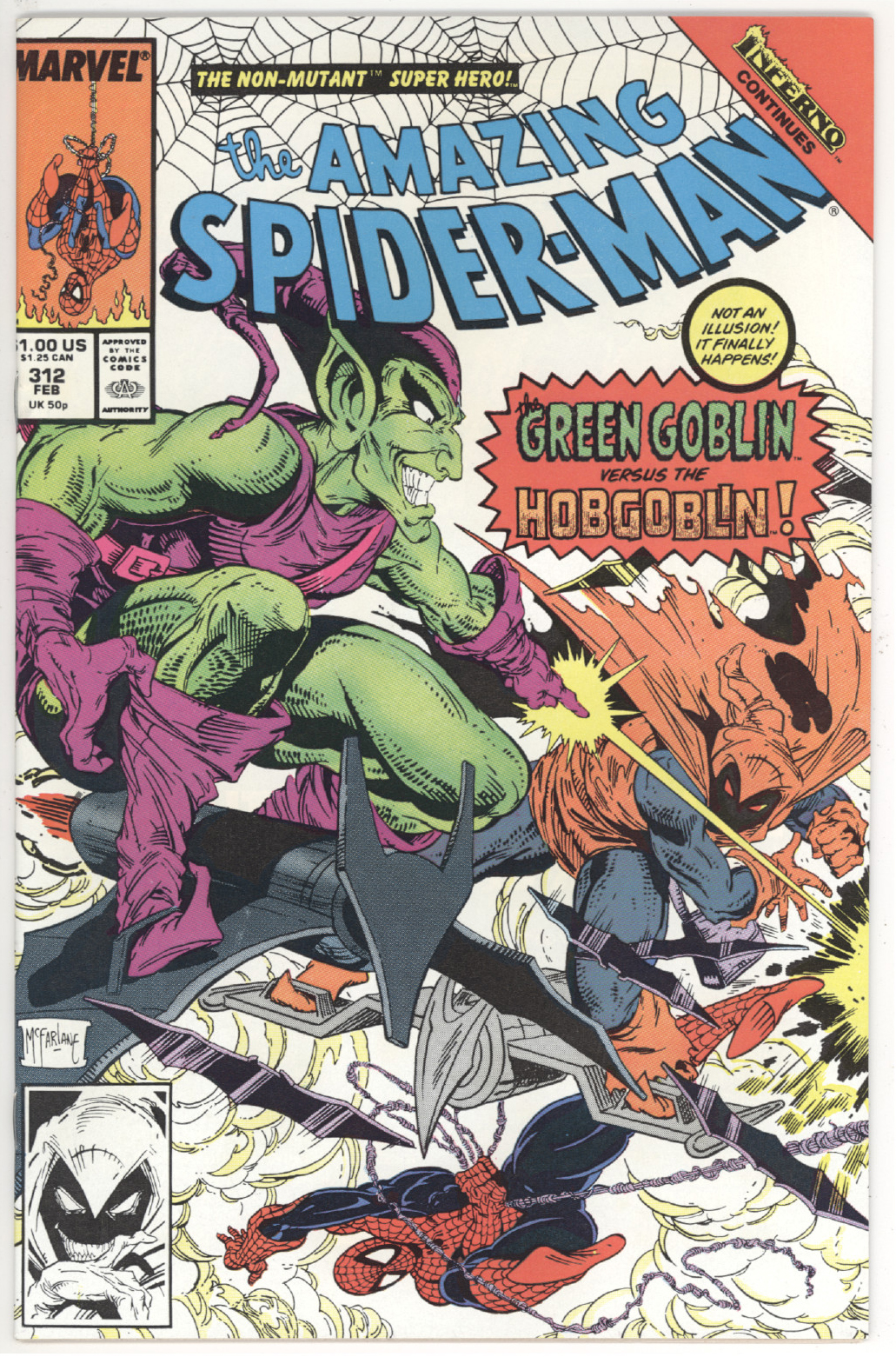 Amazing Spider-Man #312 front