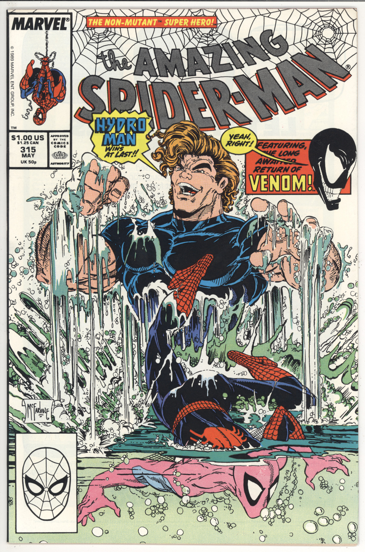 Amazing Spider-Man #315 front