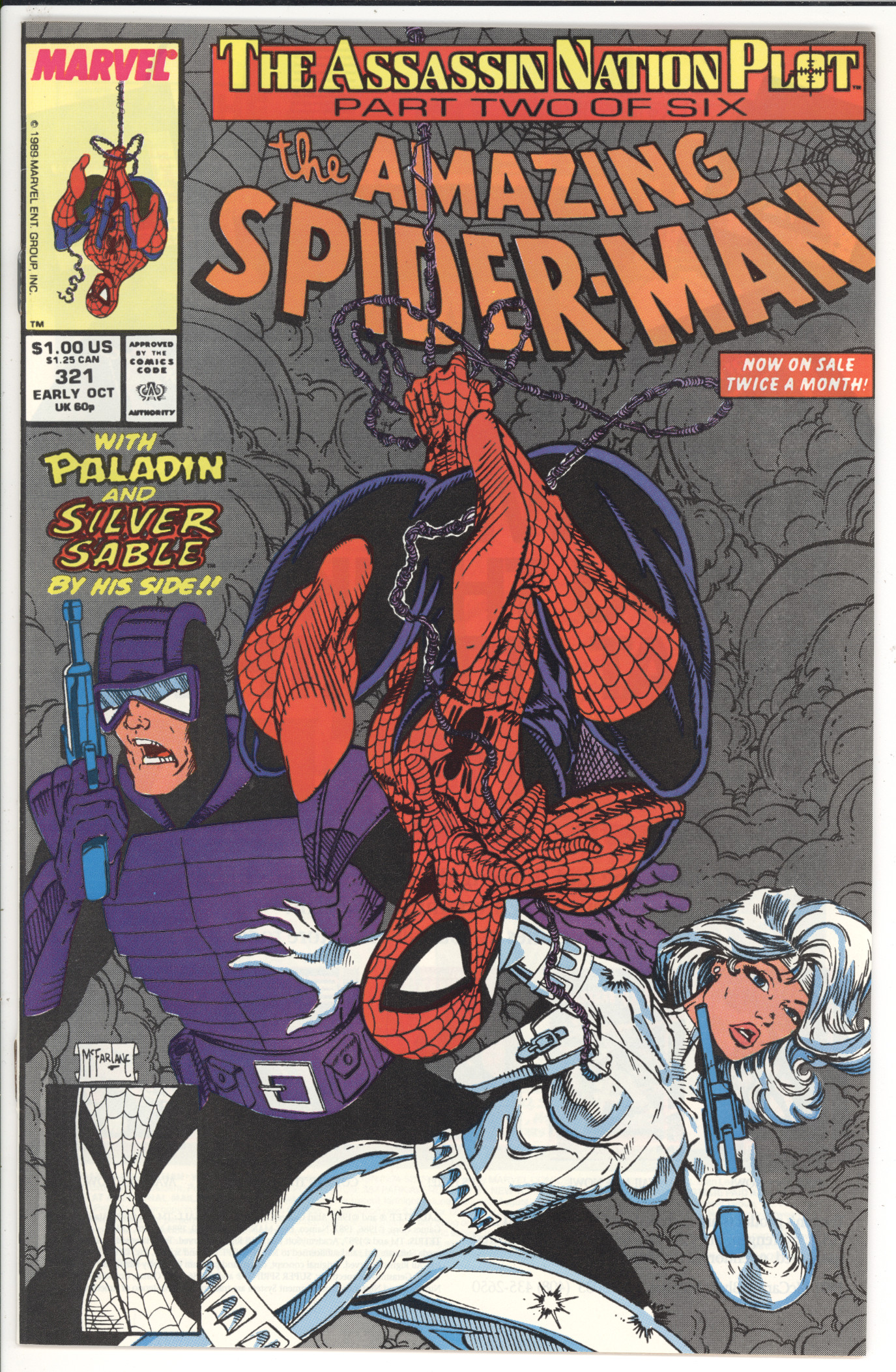 Amazing Spider-Man #321 front
