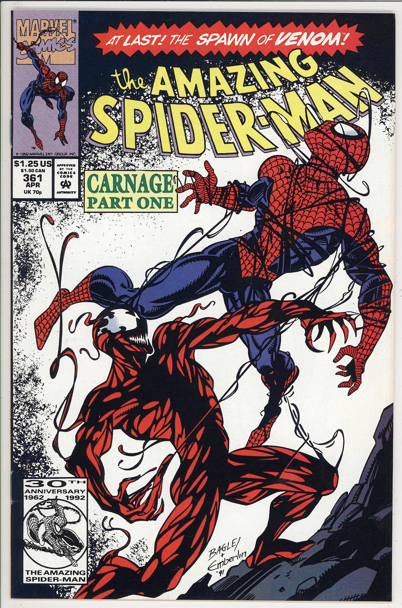 Amazing Spider-Man #361 Amazing Spider-Man #361