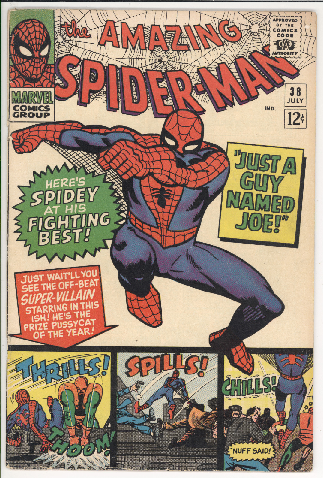 Amazing Spider-Man #38 front