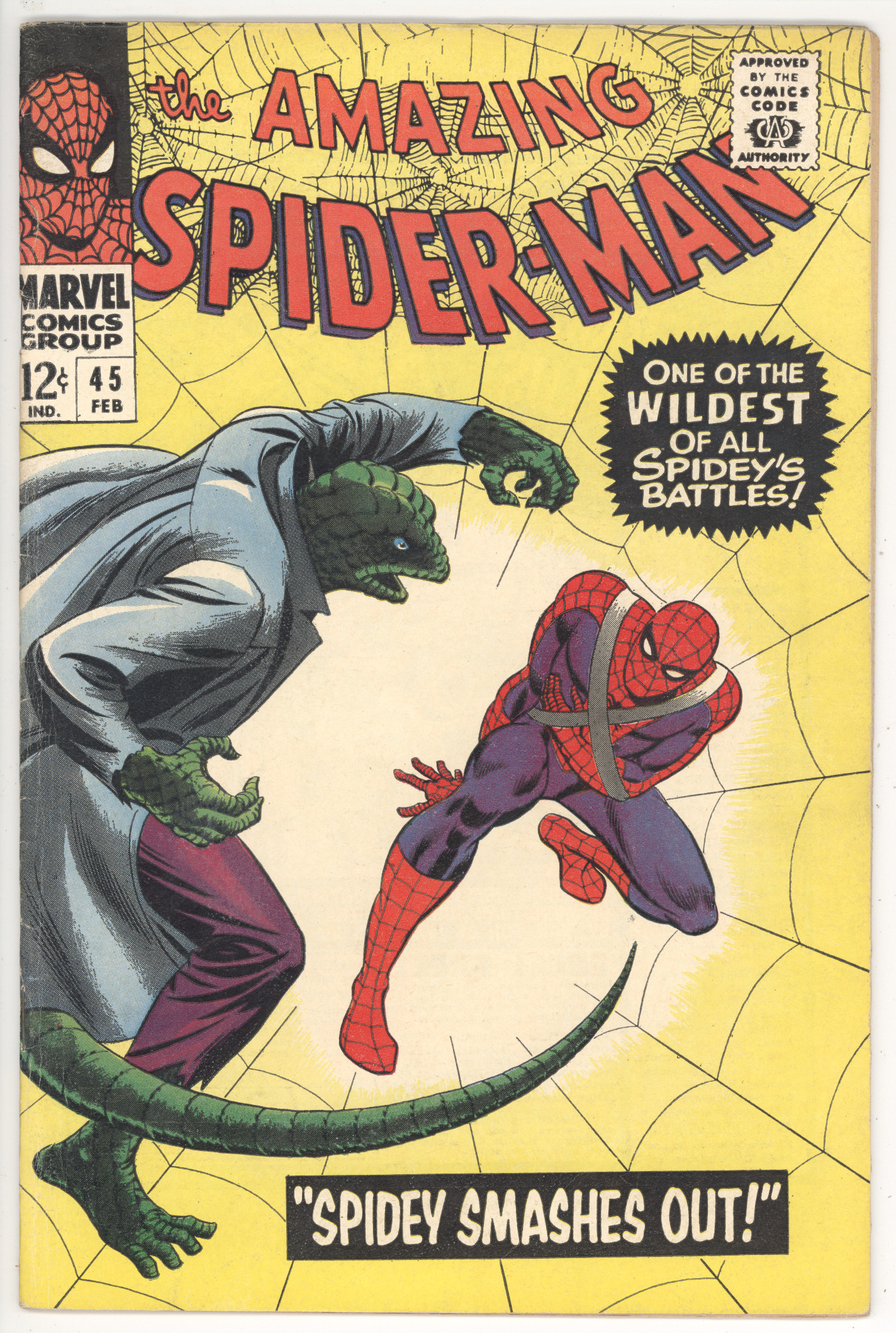 Amazing Spider-Man #45 front