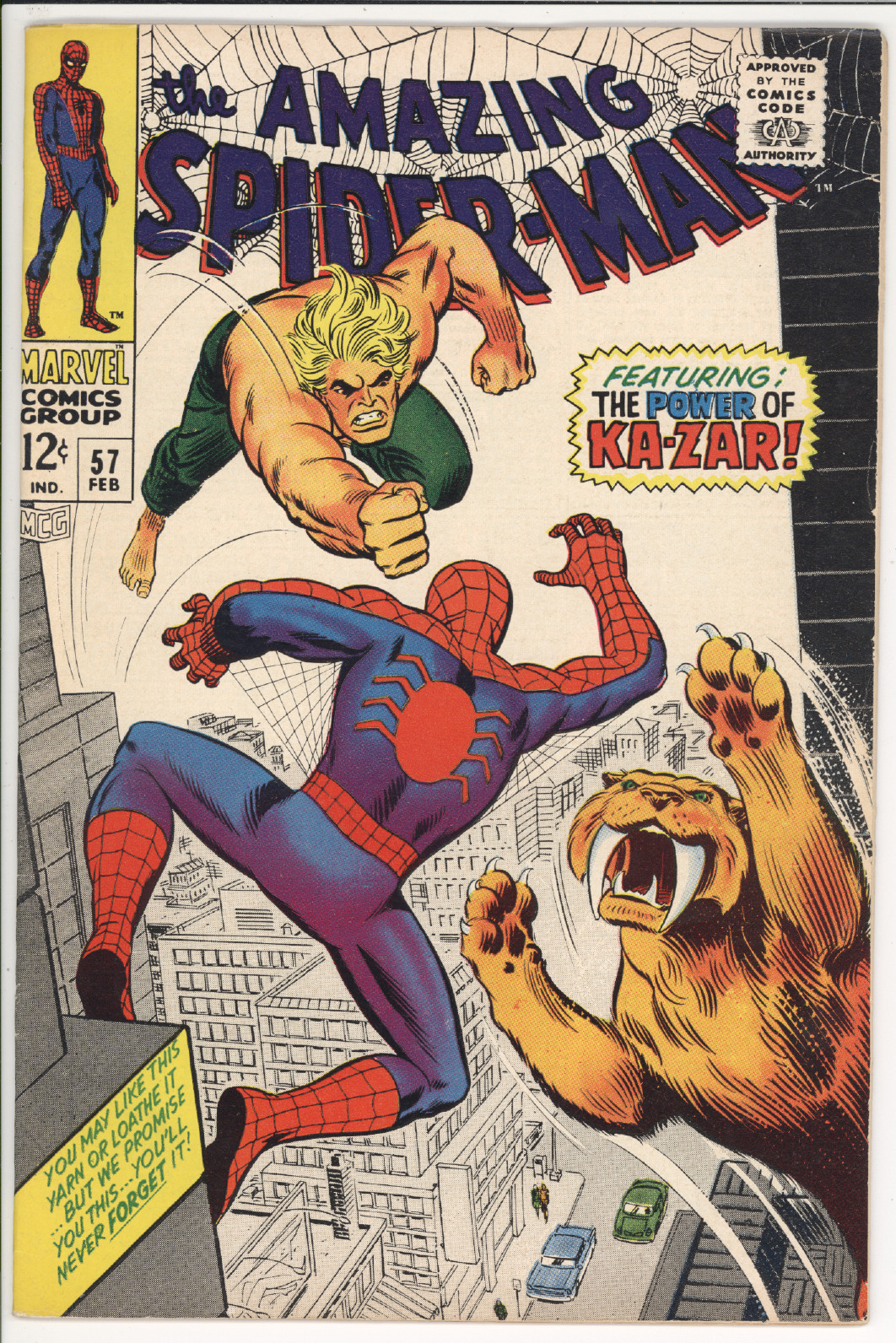 Amazing Spider-Man #57 front