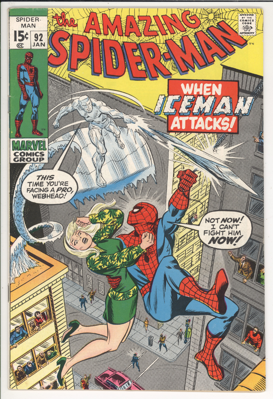 Amazing Spider-Man #92 front