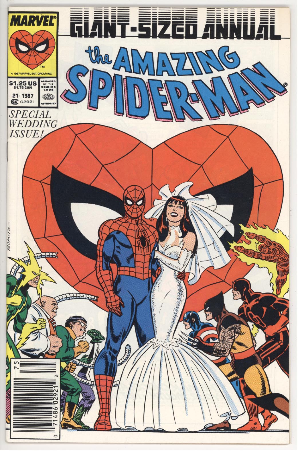 Amazing Spider-Man Annual #21 front