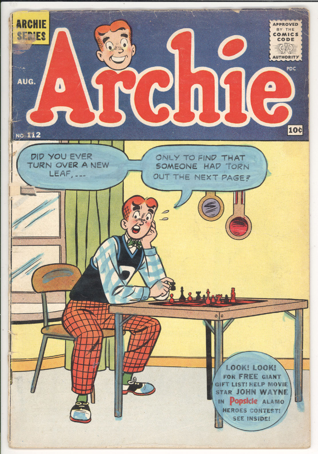 Archie Comics #112 front