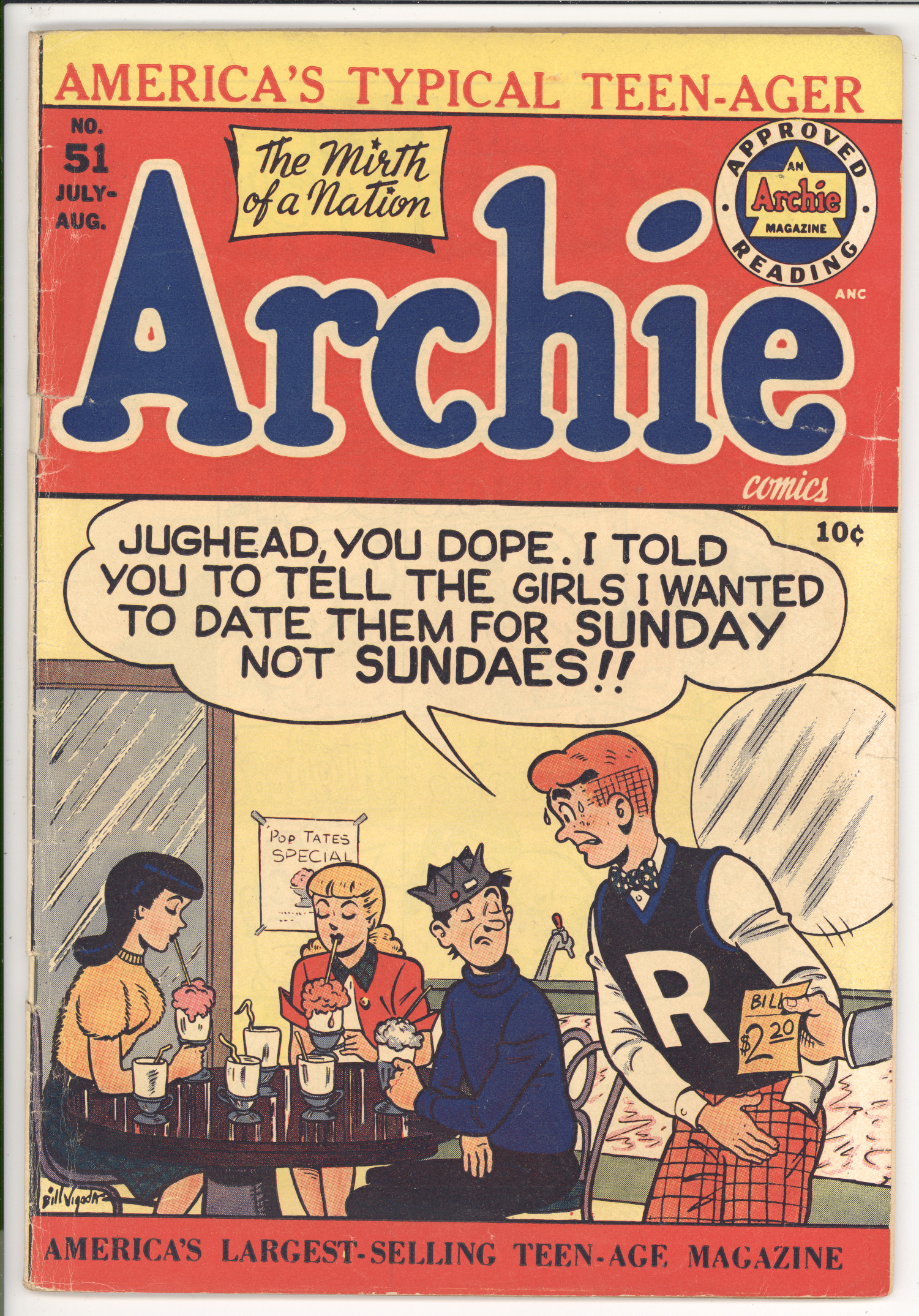 Archie Comics #51 front