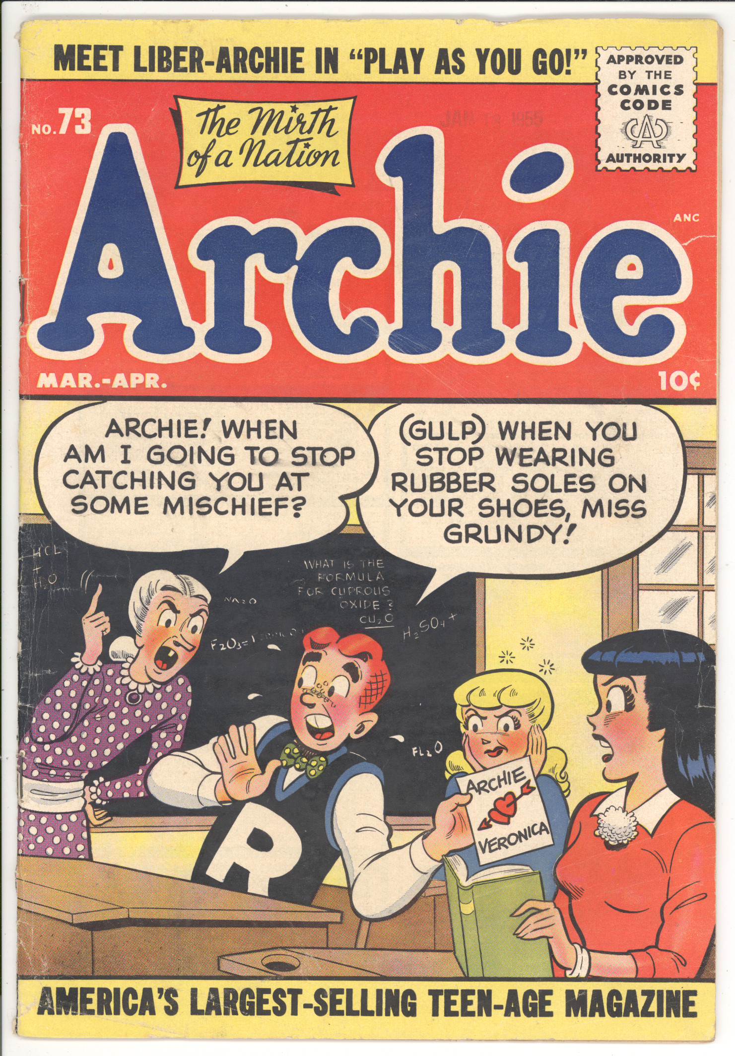 Archie Comics #73 front