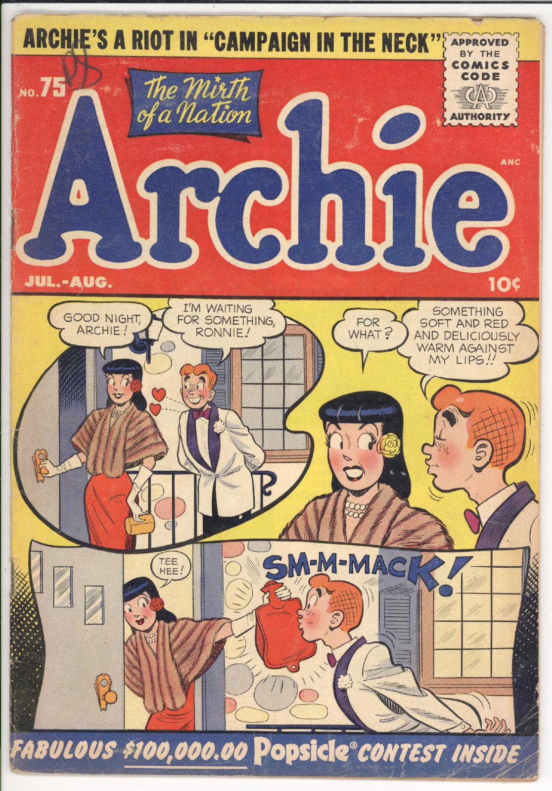 Archie comics #75 front