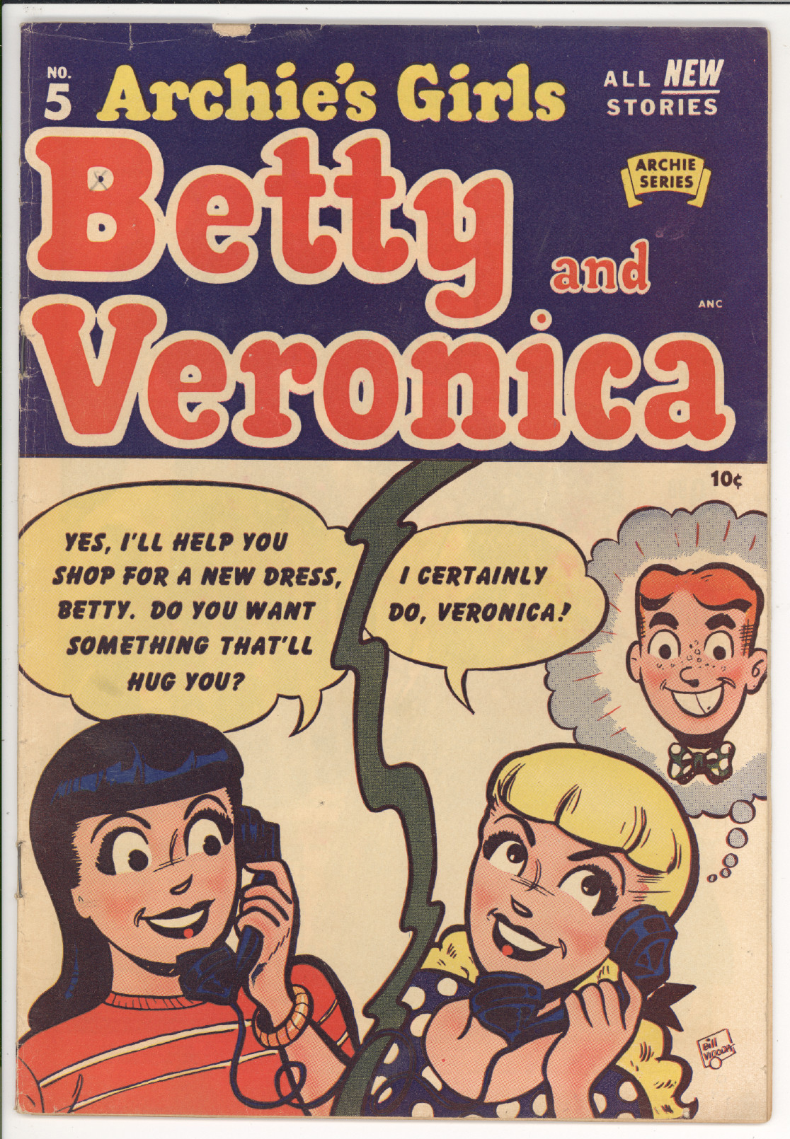 Archie's Girls Betty and Veronica   #5