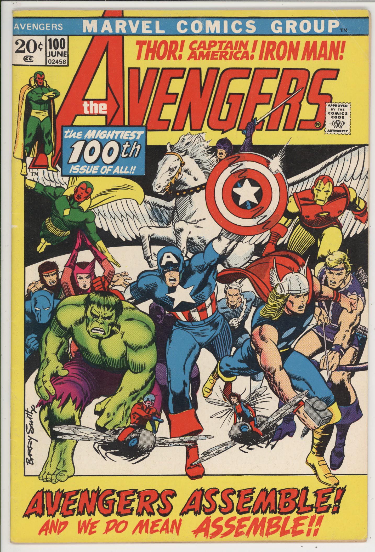 Avengers #100