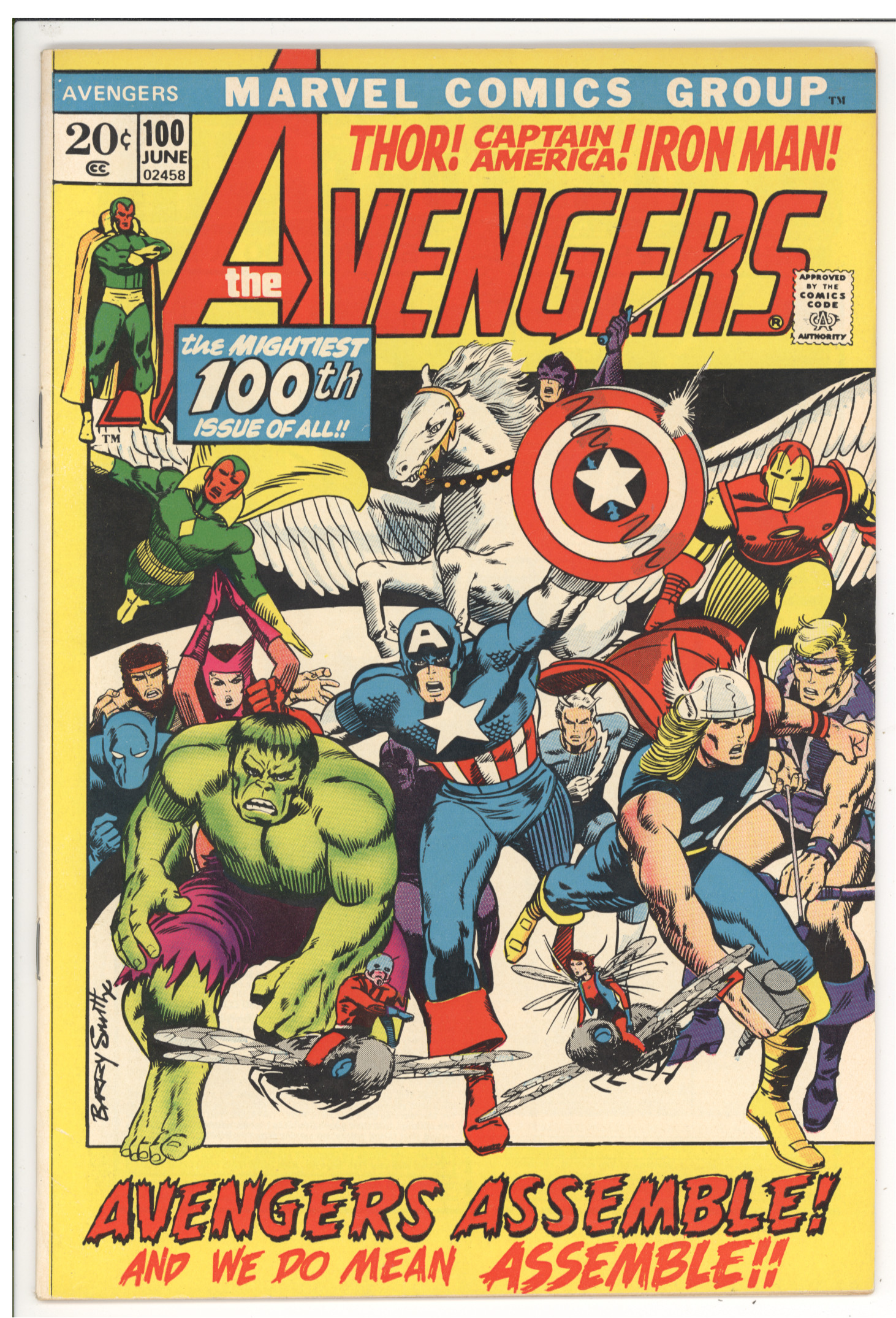 Avengers #100