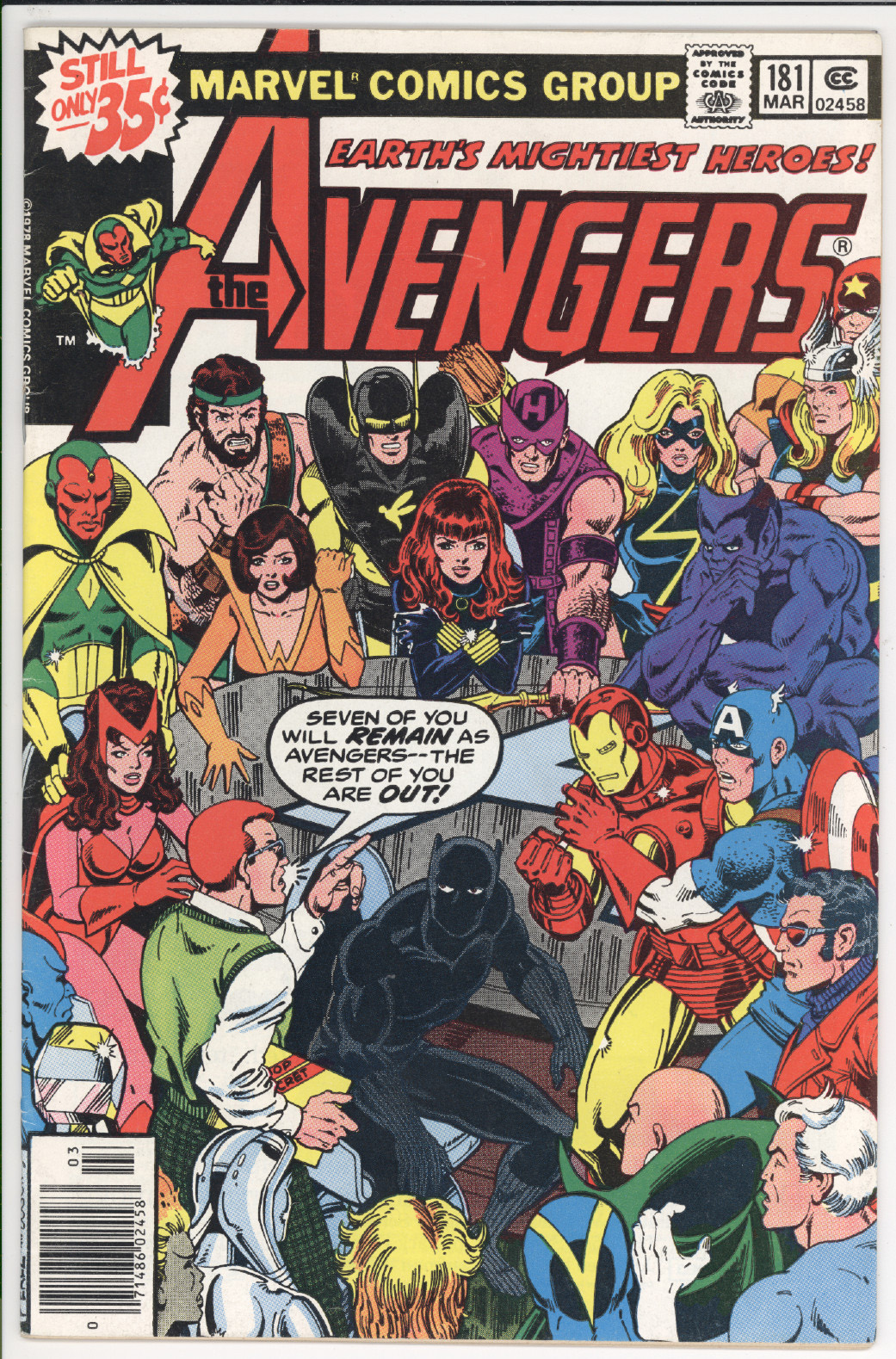 Avengers #181