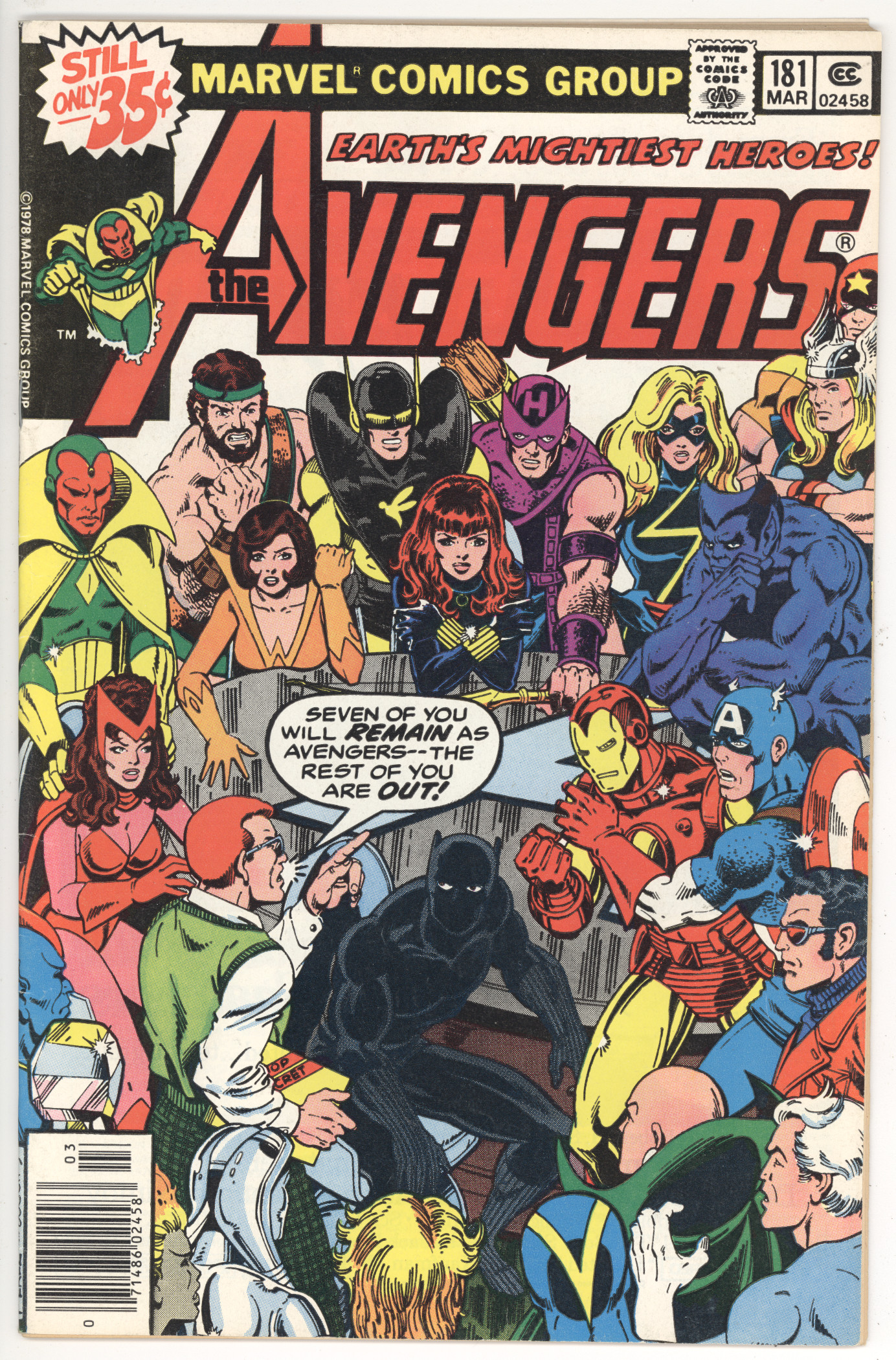Avengers #181