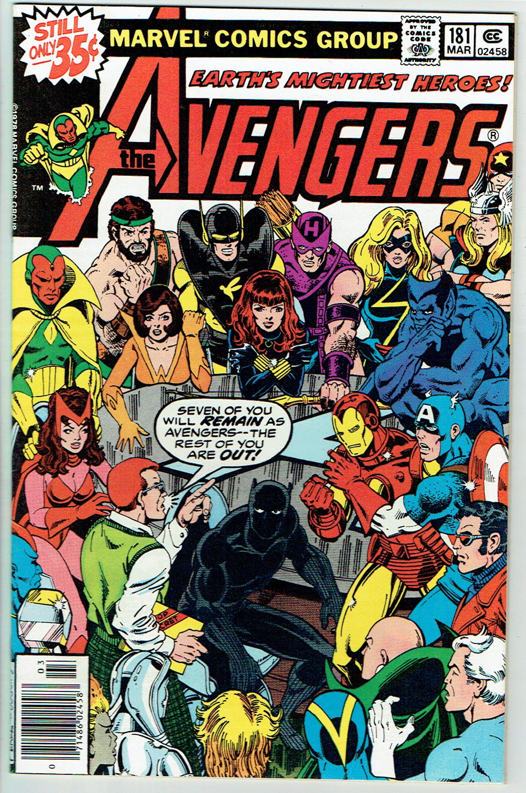 Avengers #181