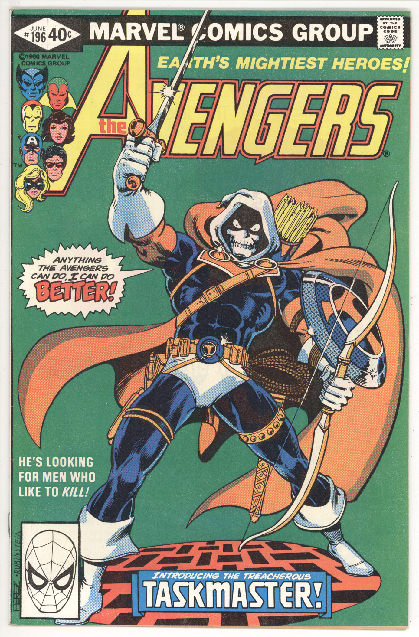 Avengers #196