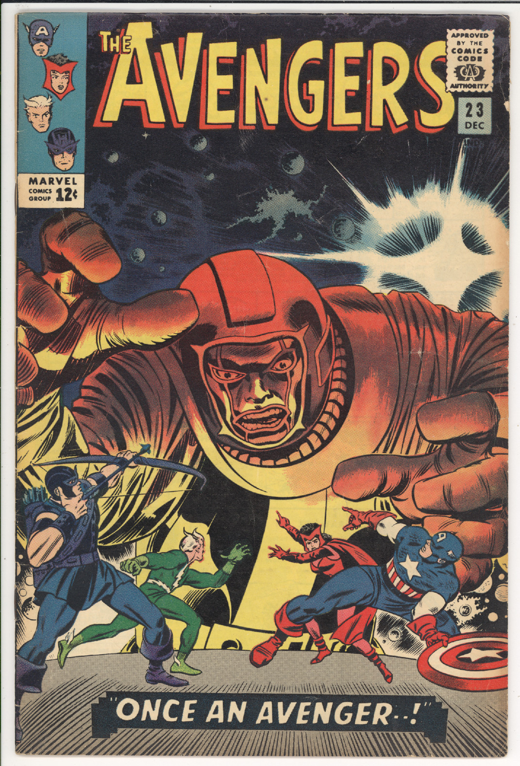 Avengers #23 front