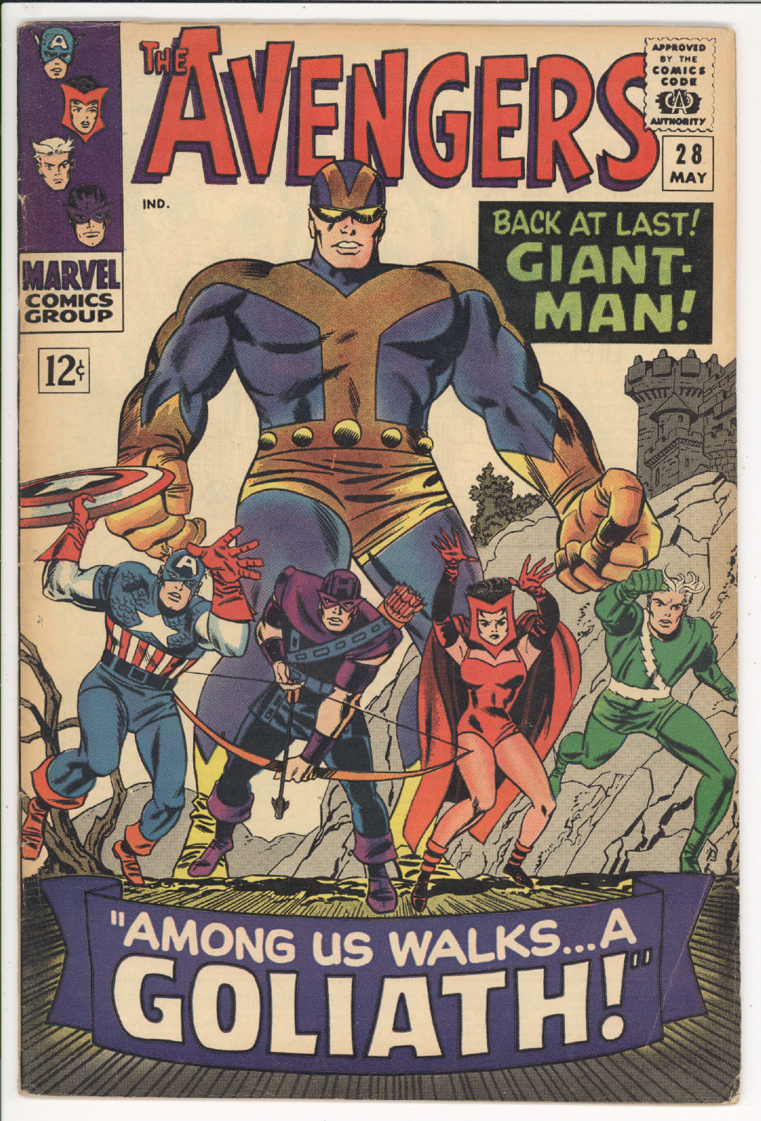 Avengers #28 front