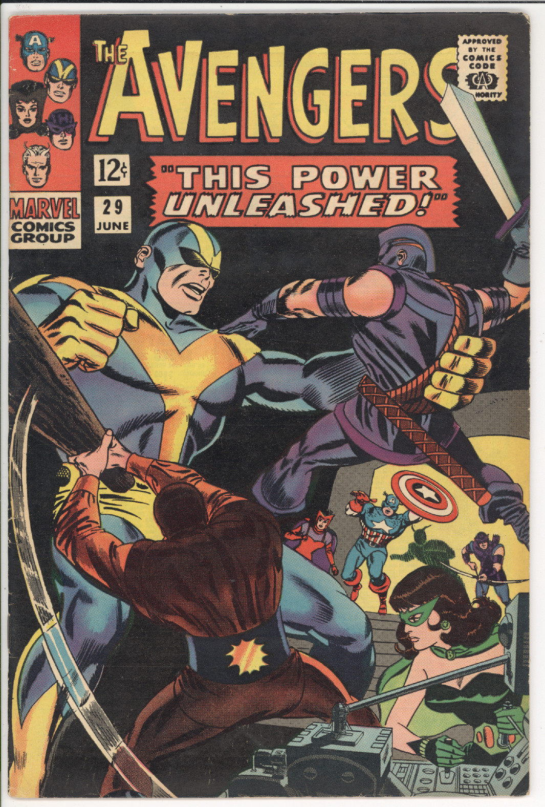 Avengers #29 front