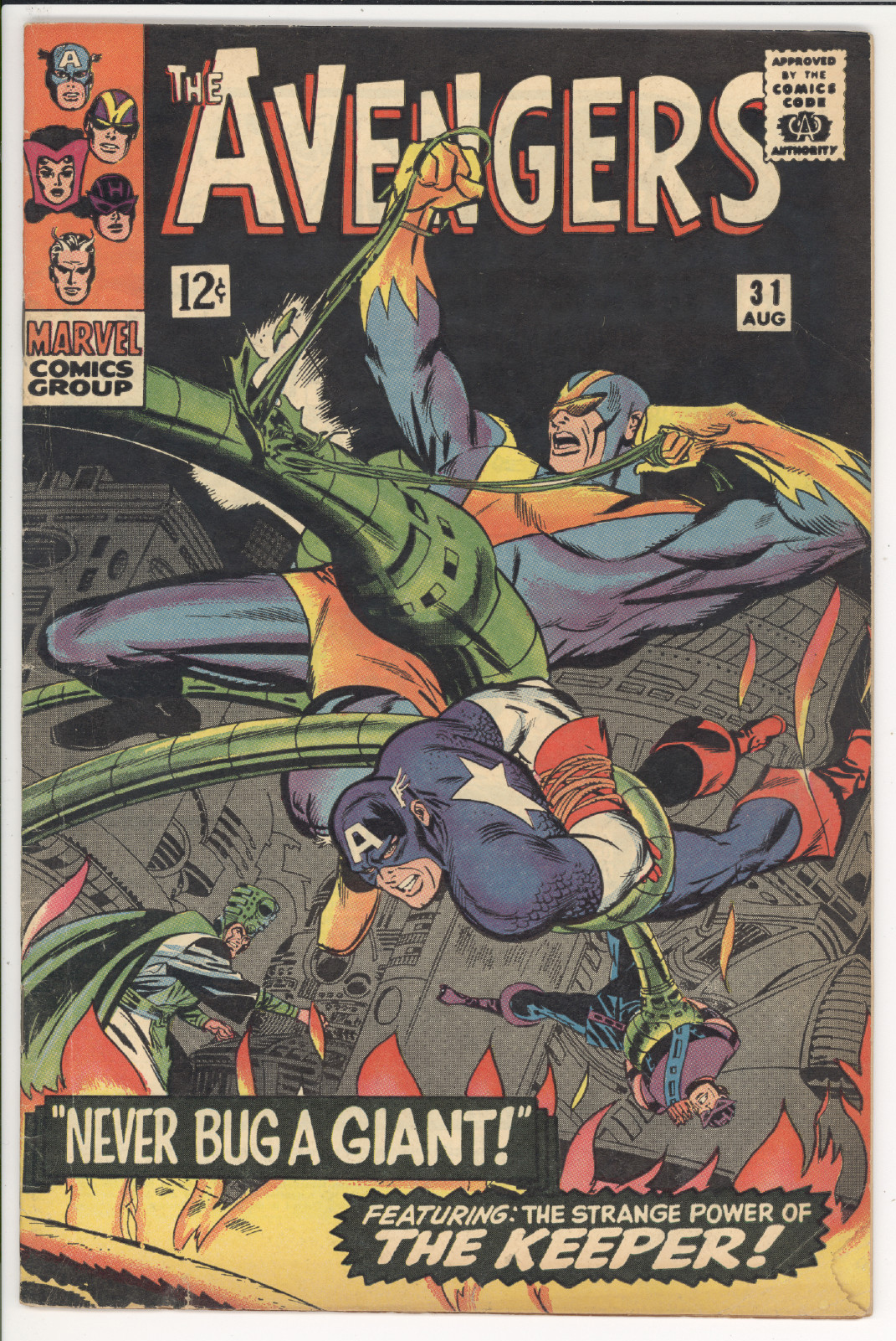 Avengers #31 front