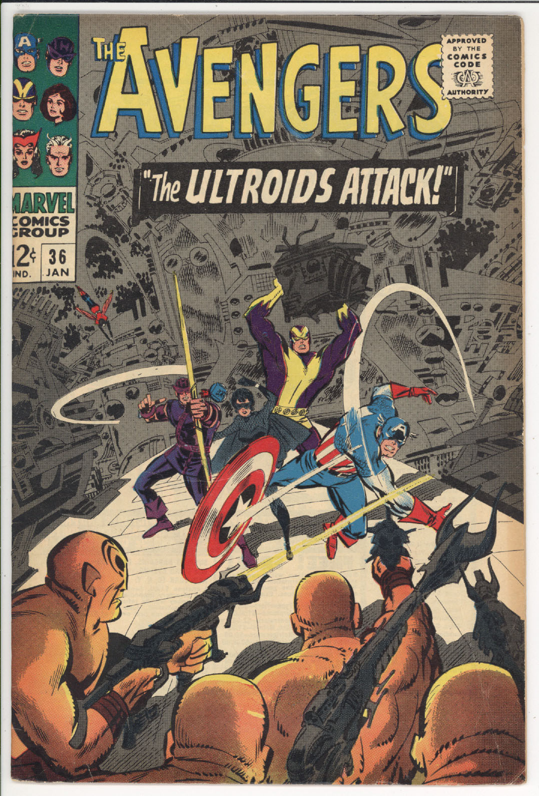 Avengers #36 front