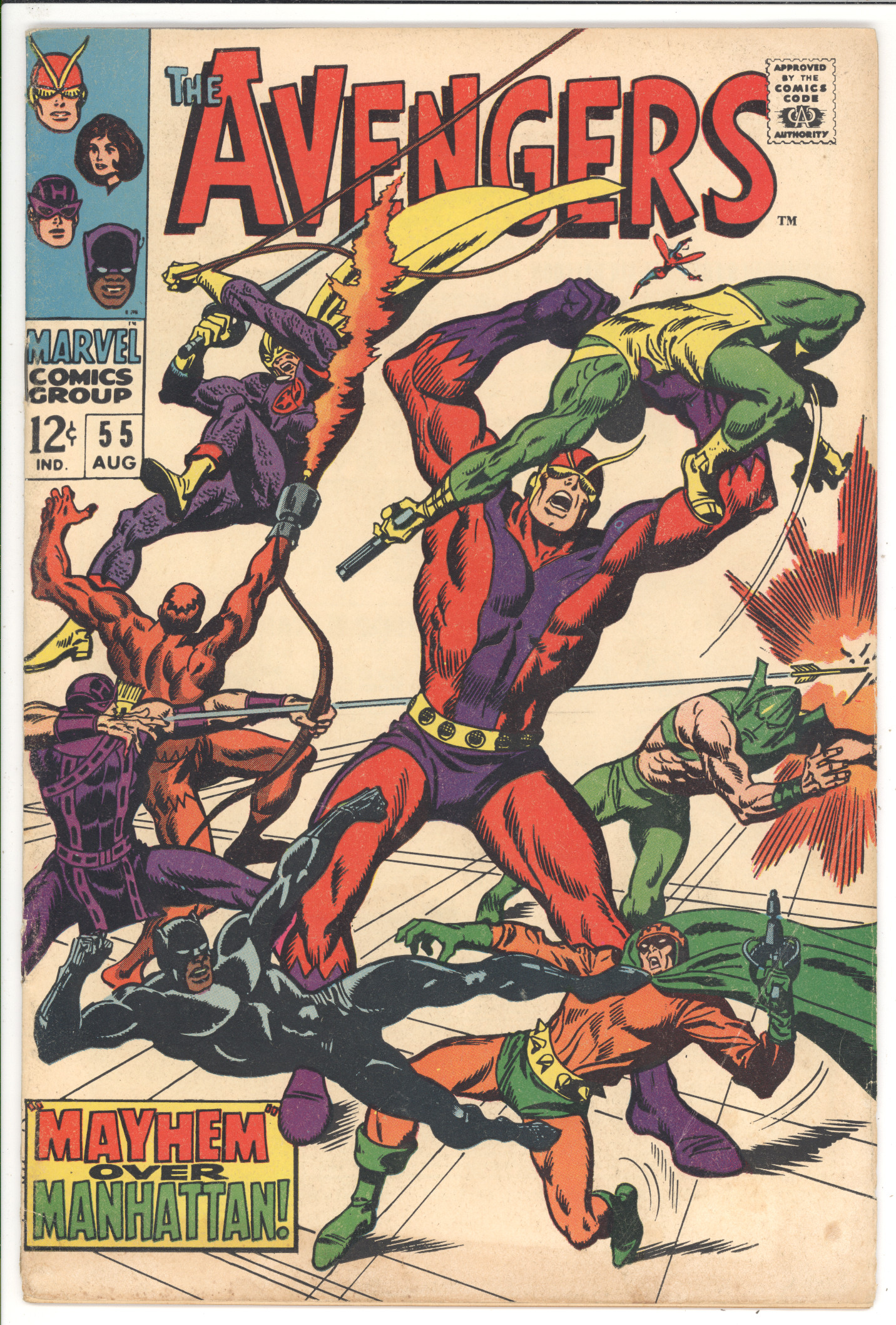 Avengers  #55