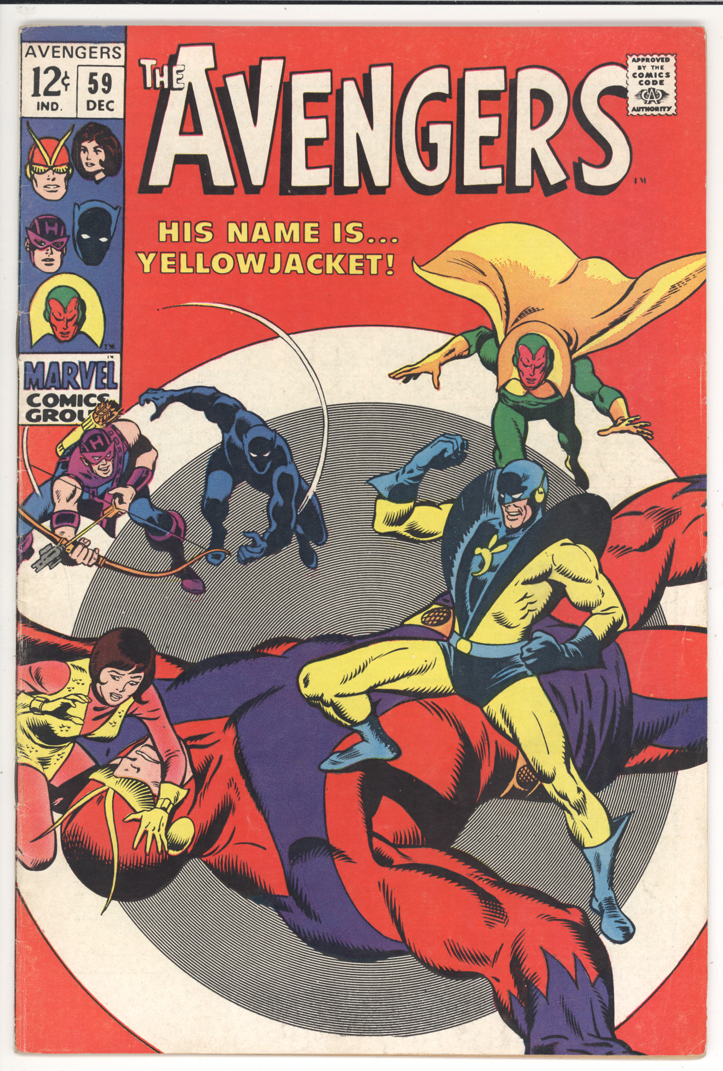 Avengers #59 front