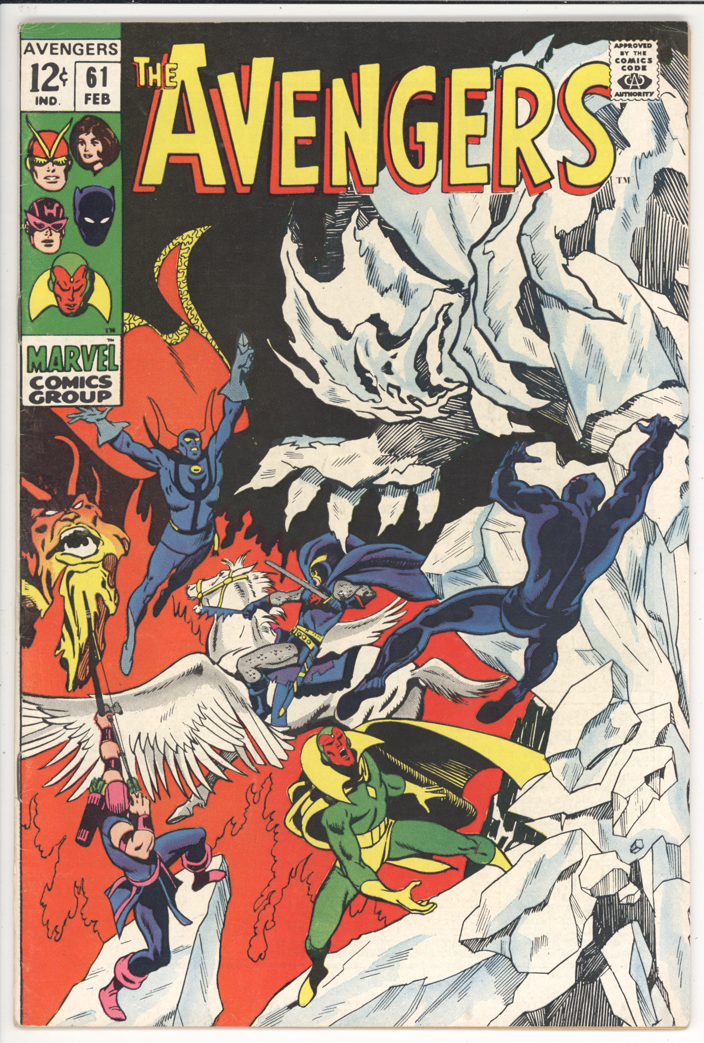 Avengers #61 front