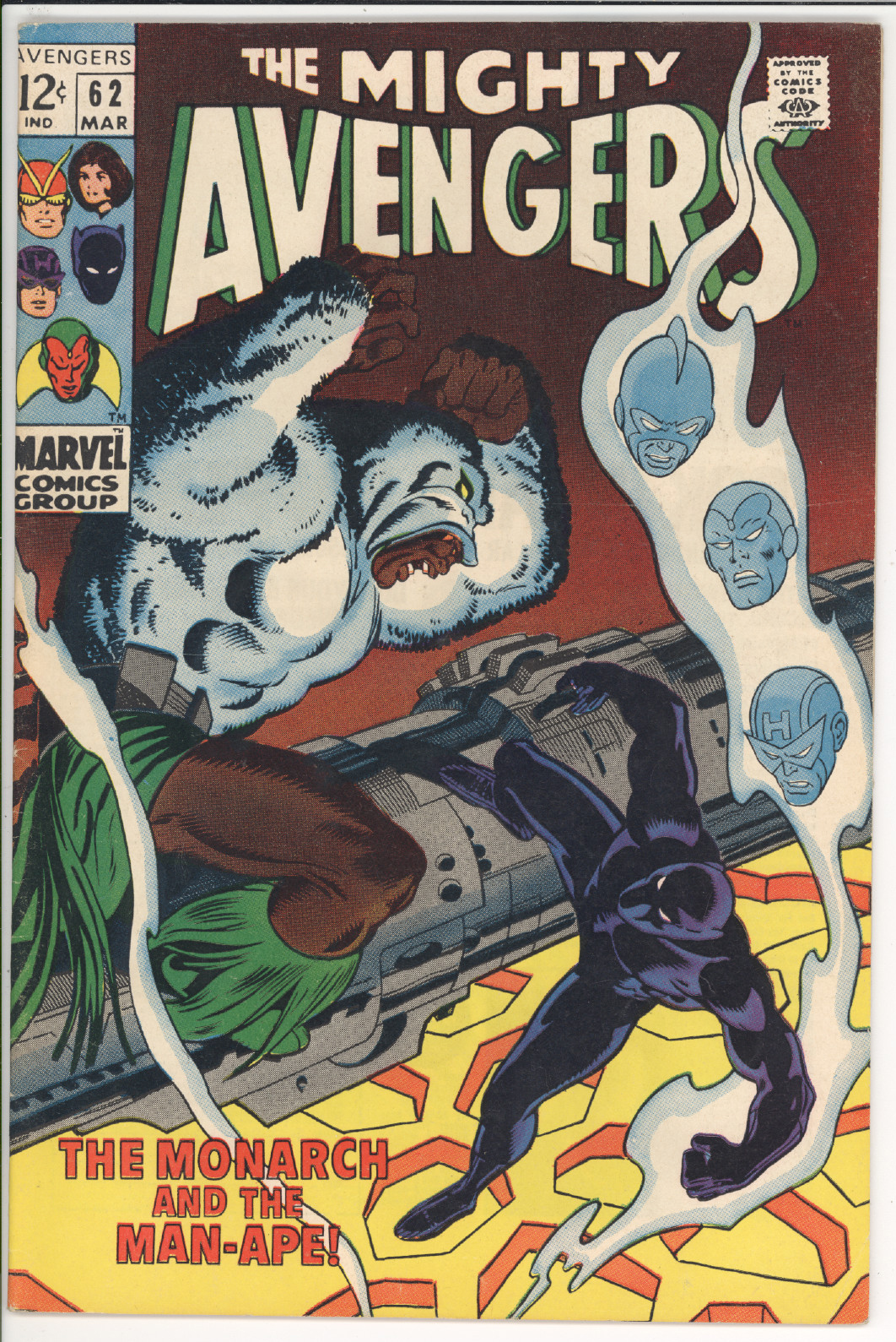 Avengers #62 front