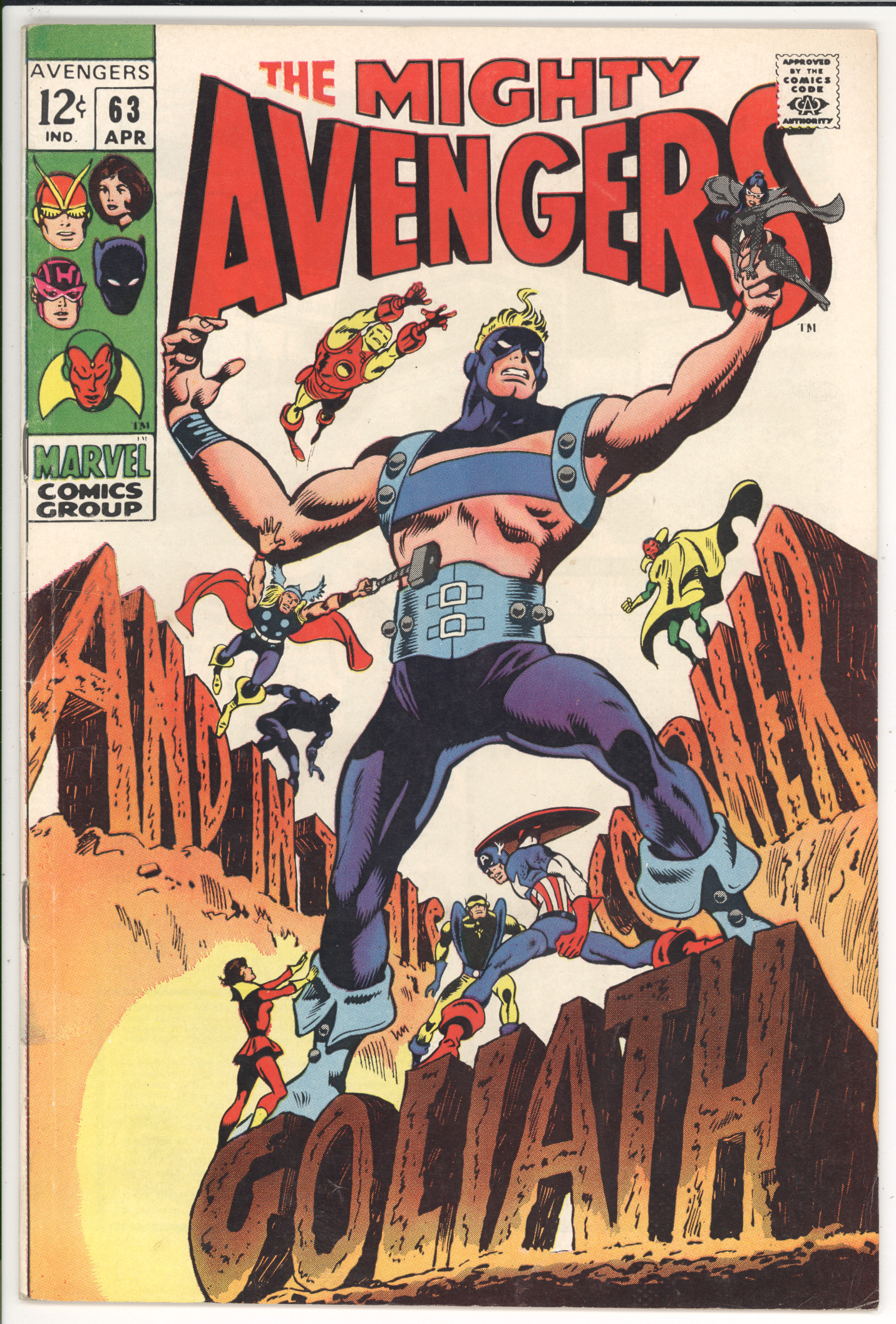 Avengers #63 front