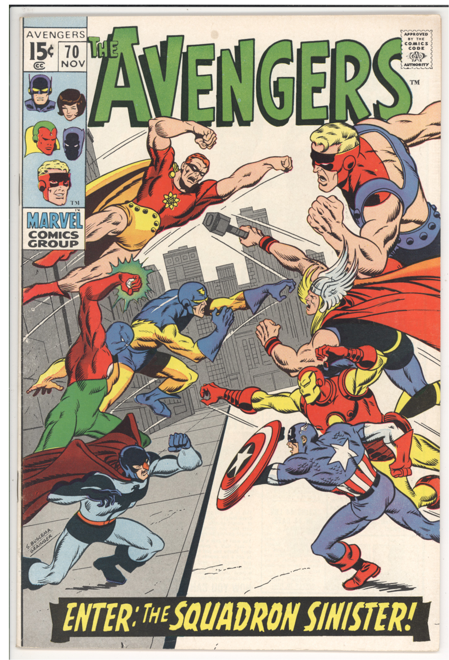 Avengers #70 front