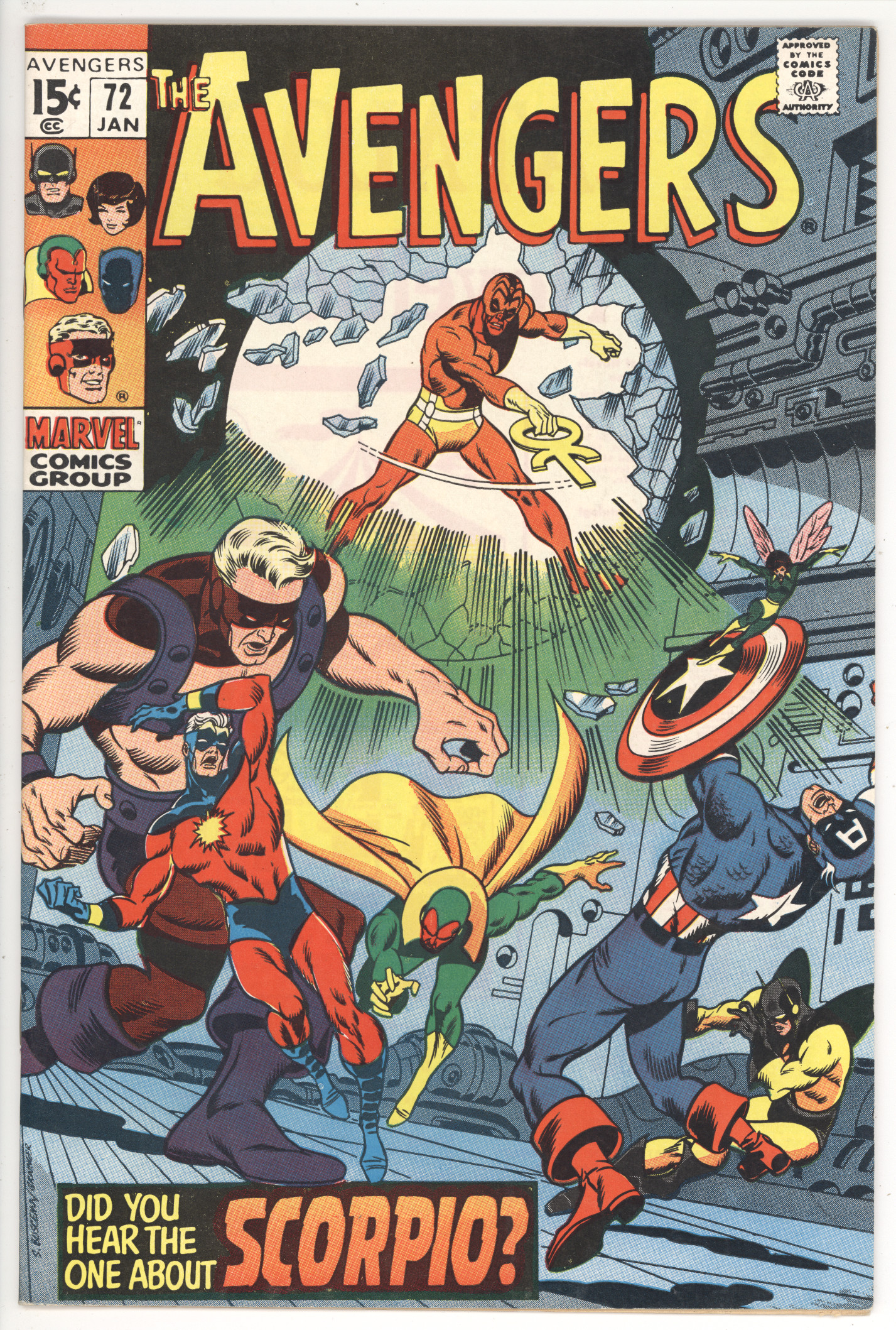 Avengers #72 front