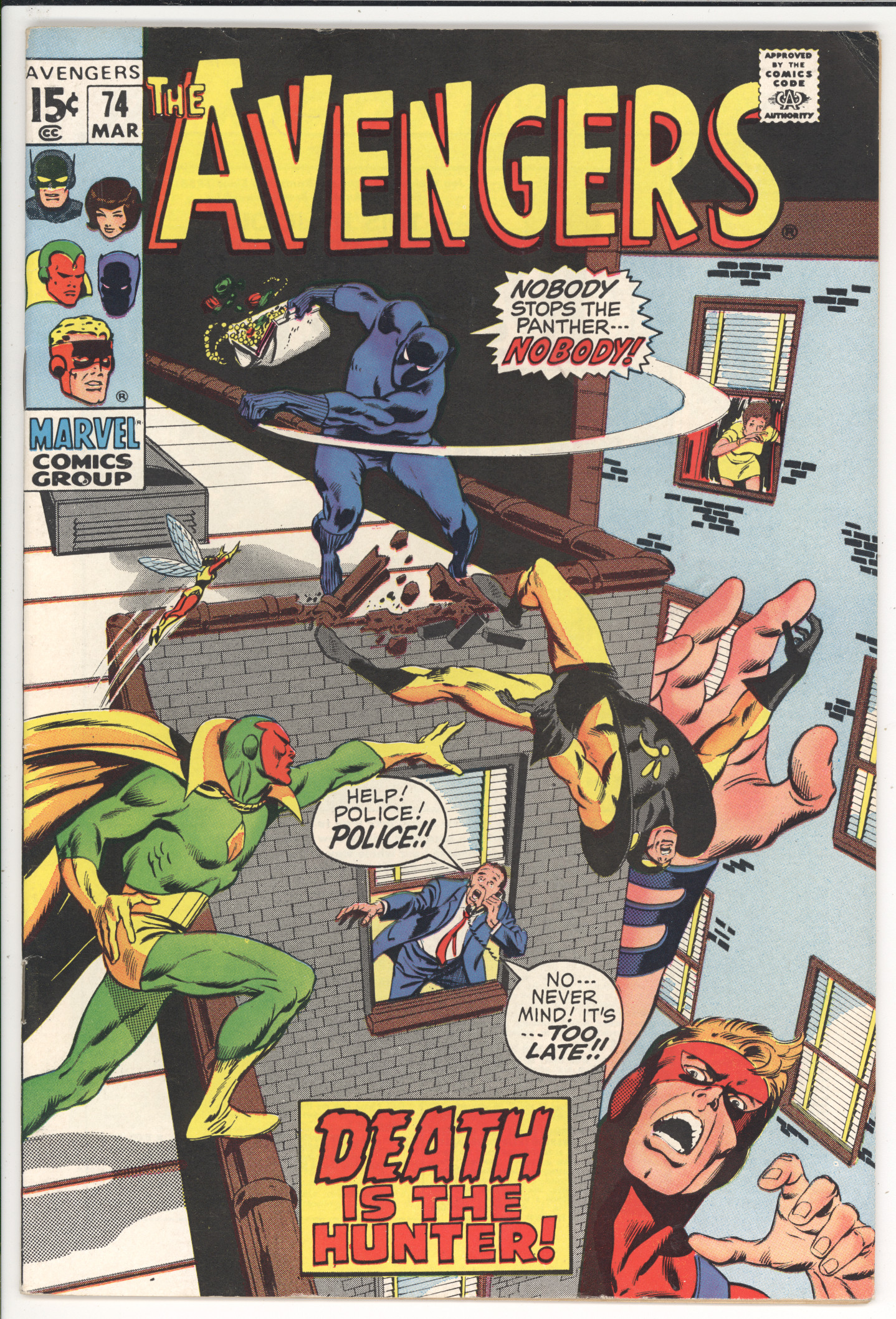 Avengers #74 front