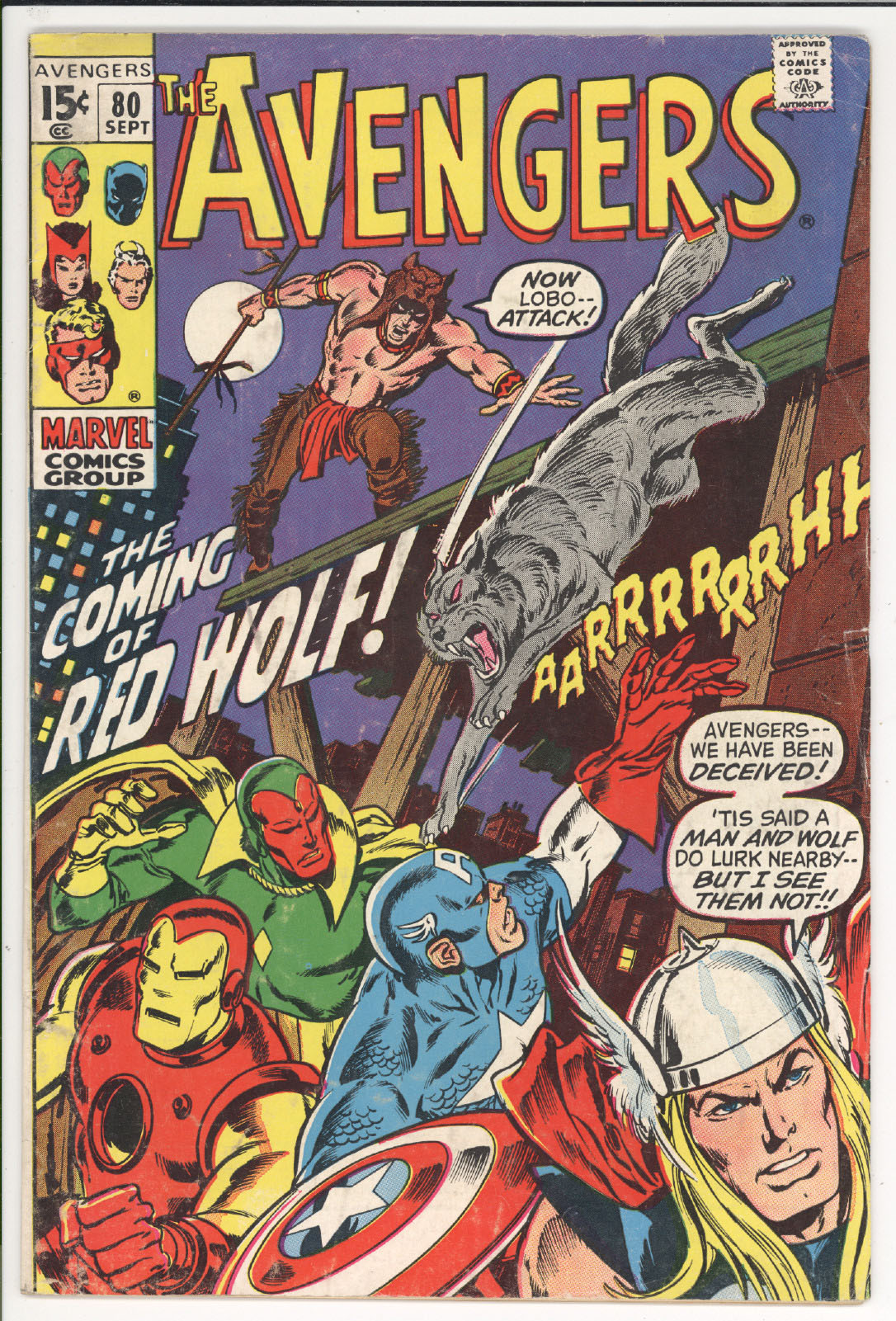 Avengers #80 front