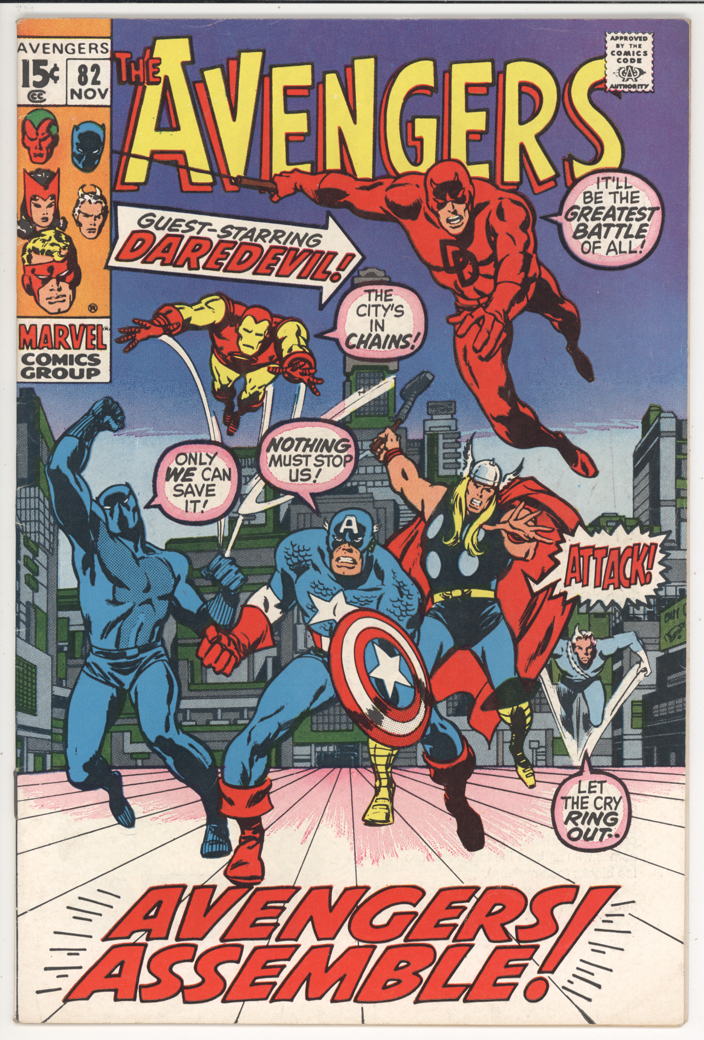 Avengers #82 front