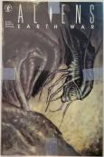 Aliens Earth War #1-4 back