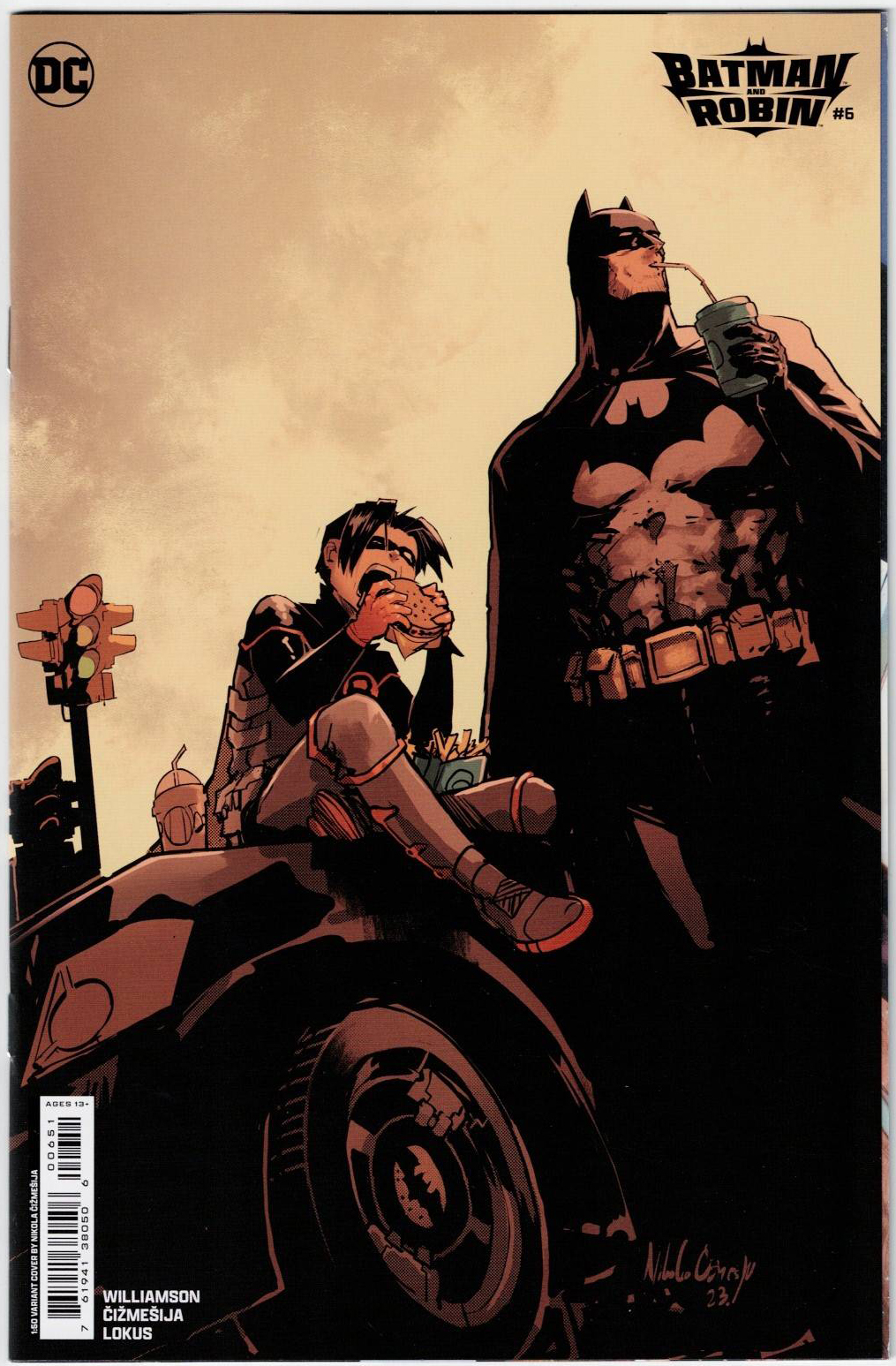 Batman And Robin #6 front