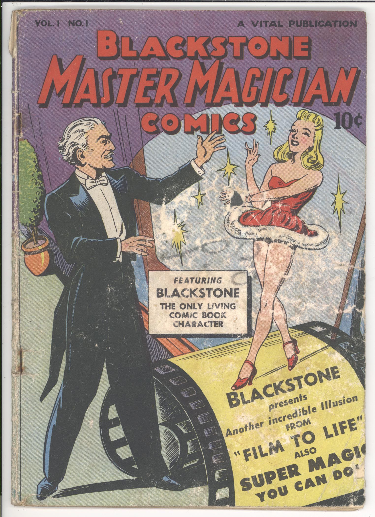 Blackstone Master Magician Comics #1 front