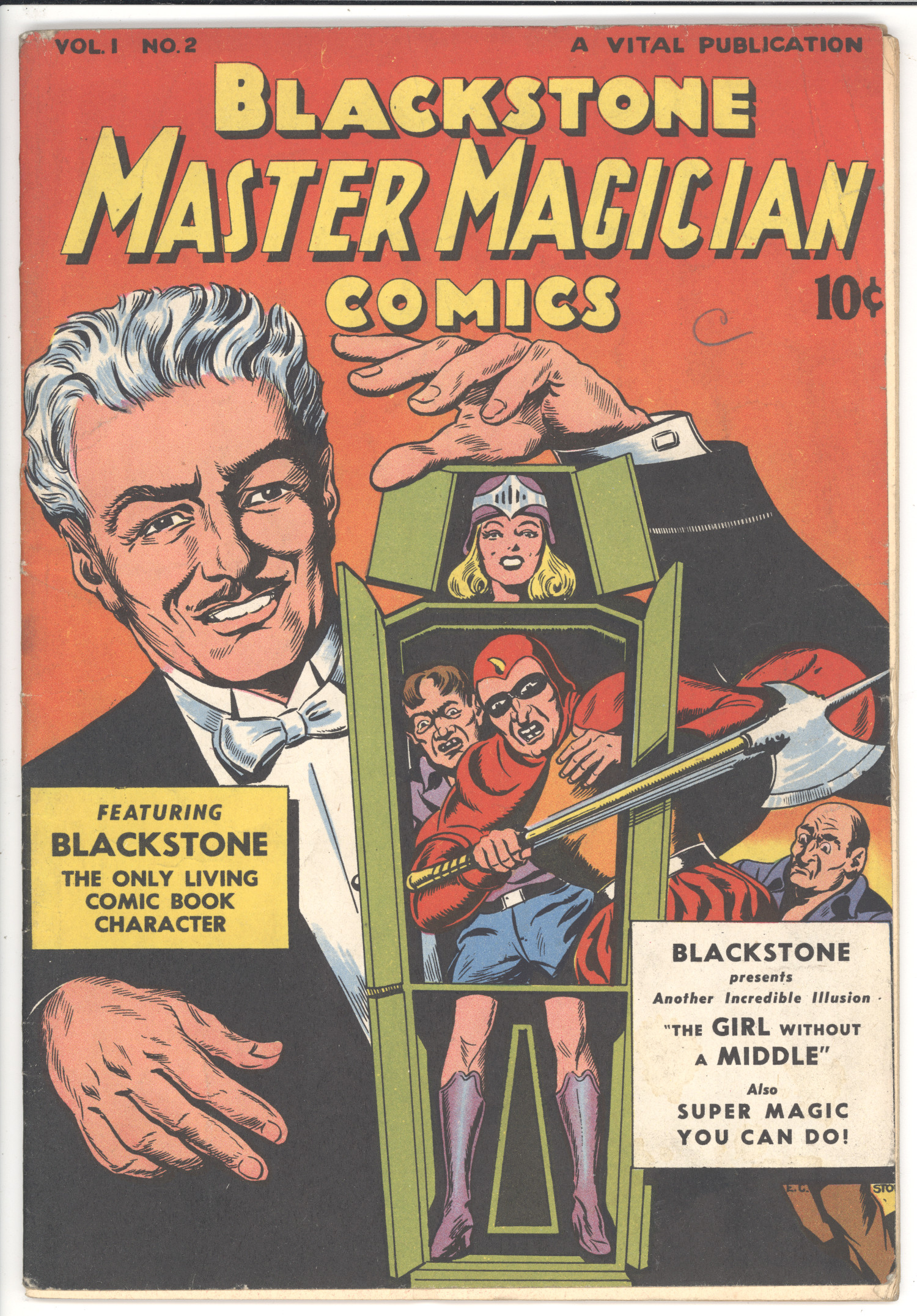 Blackstone Master Magician Comics #2 front