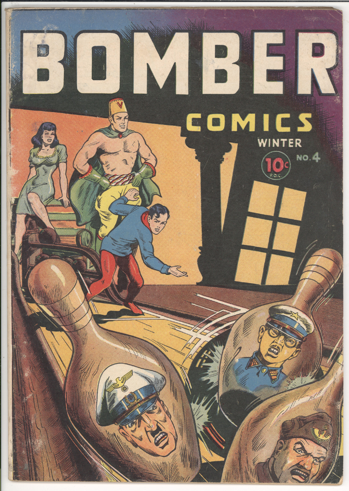 Bomber Comics  #4 front