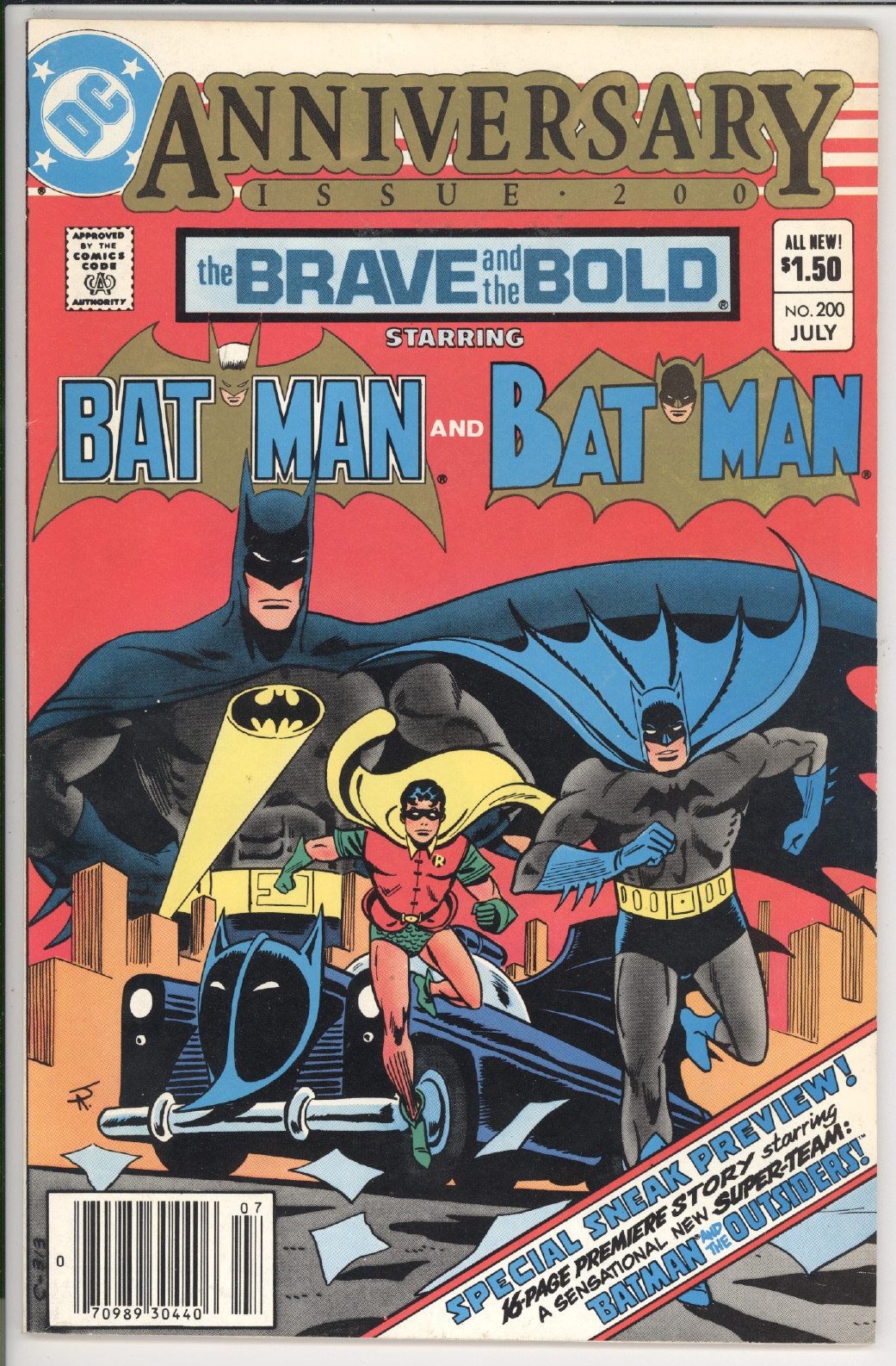 Brave and the Bold #200 front