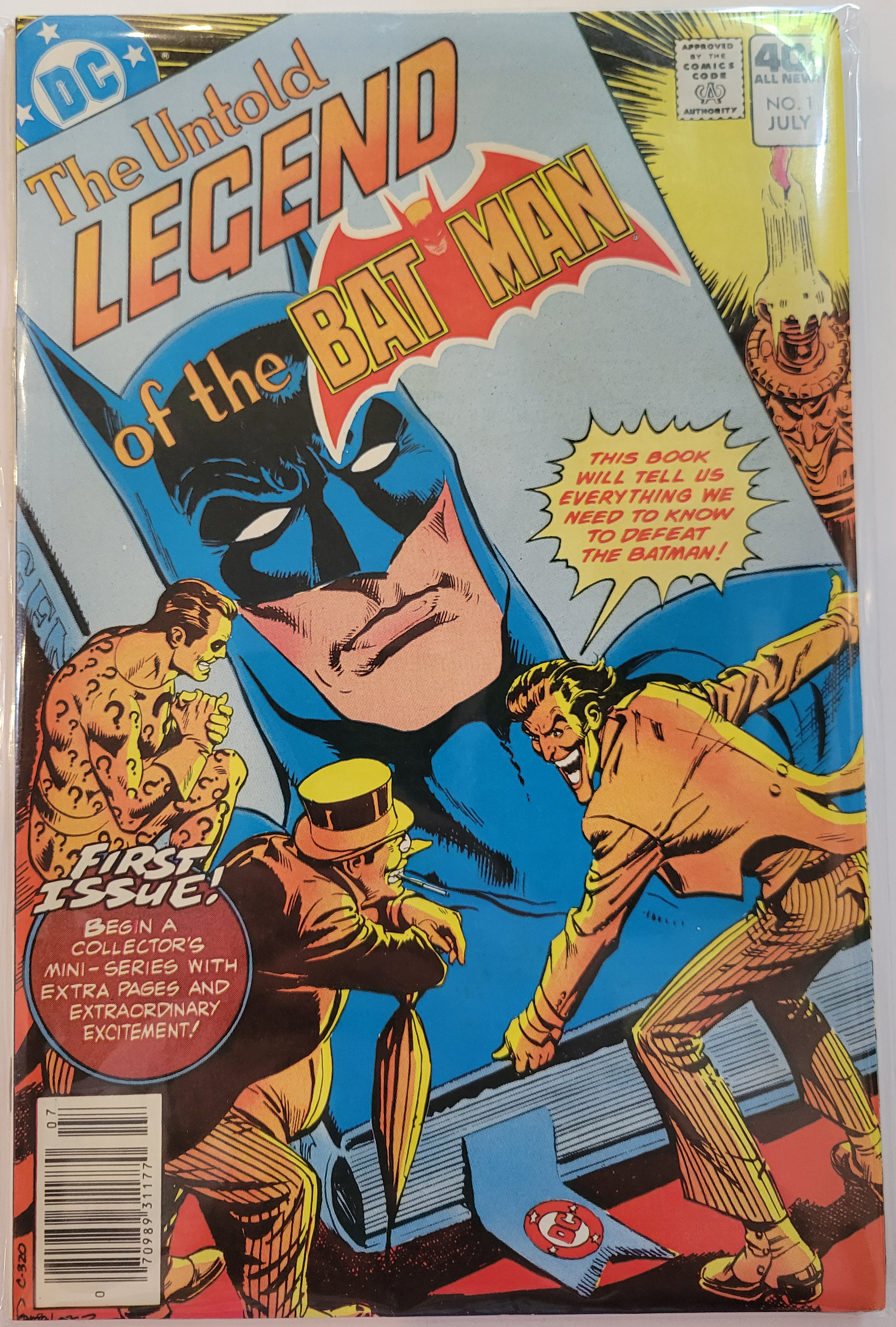 The Untold Legend Of The Batman #1-3