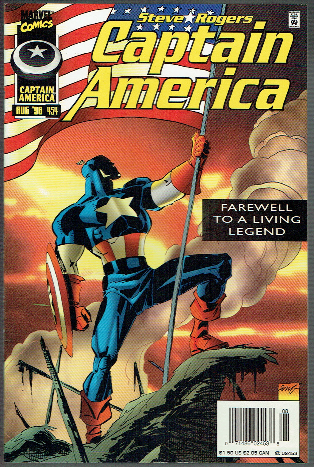 Captain America #454